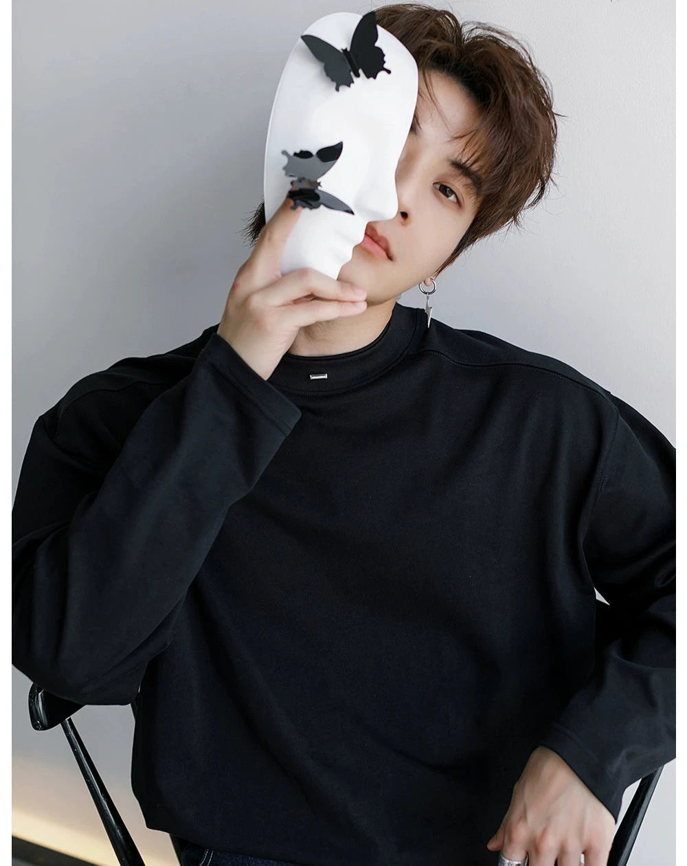 シルバータブロングTシャツ Ot4808