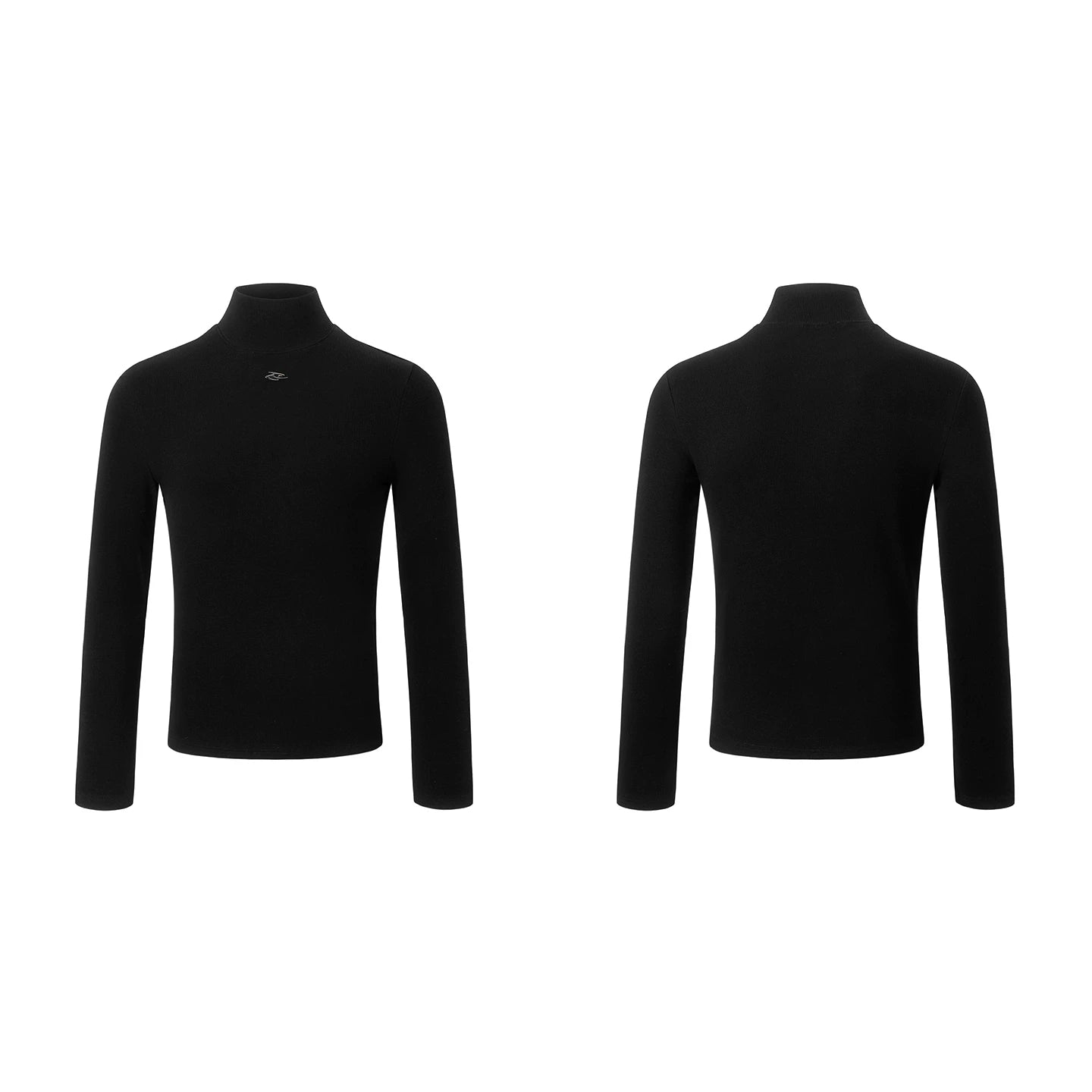 ワンポイントタートルニットトップス Ot20126