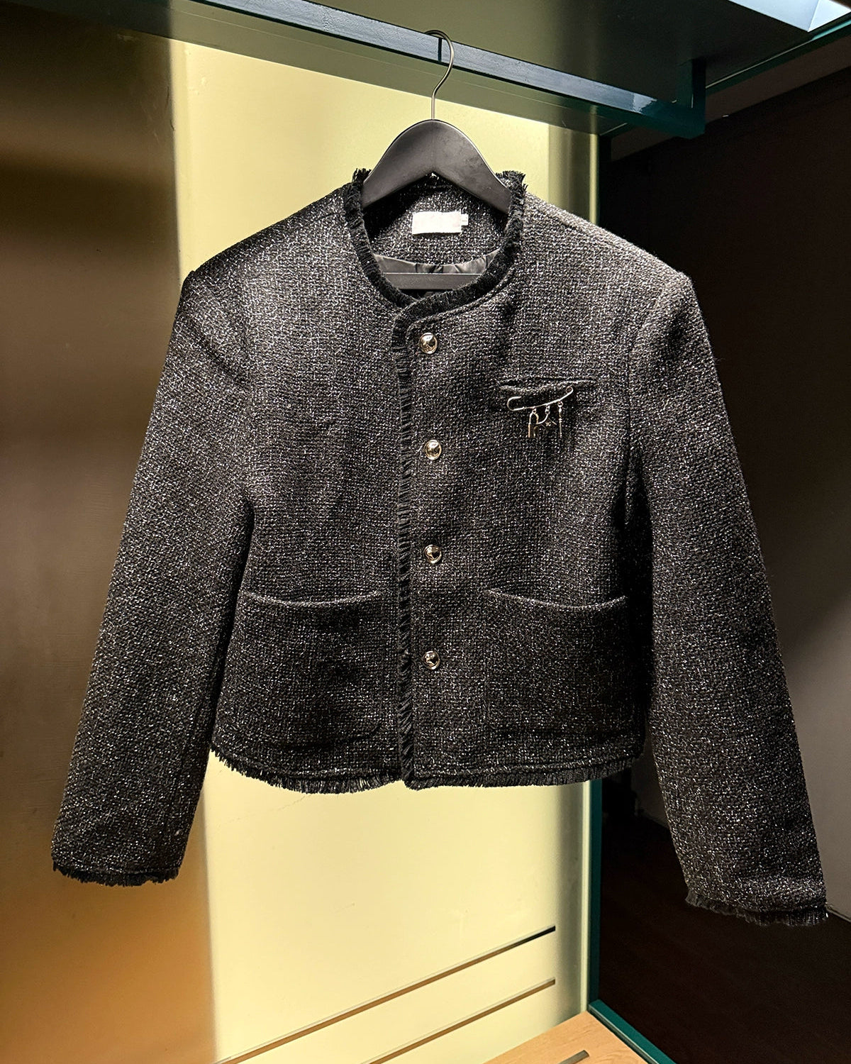 ラグジュアリーミックスツイードジャケット Ot30047
