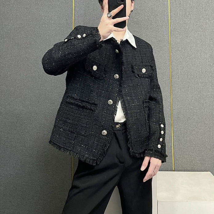アイドルラグジュアリーツイードジャケット Ot4776