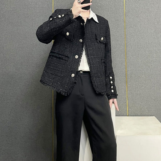 アイドルラグジュアリーツイードジャケット Ot4776