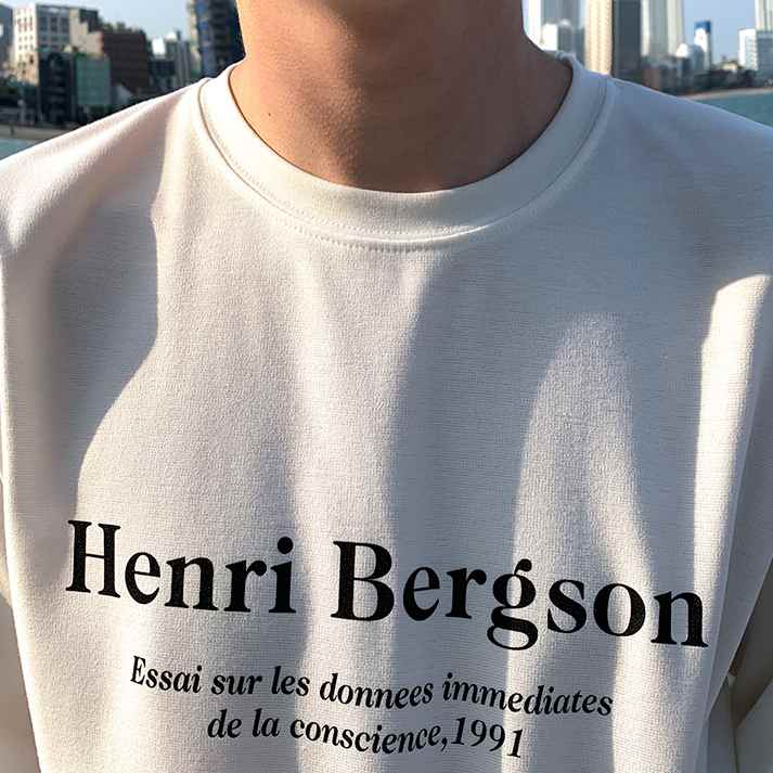 【3日間限定復活】Henri Bergson Tシャツ Ot20009