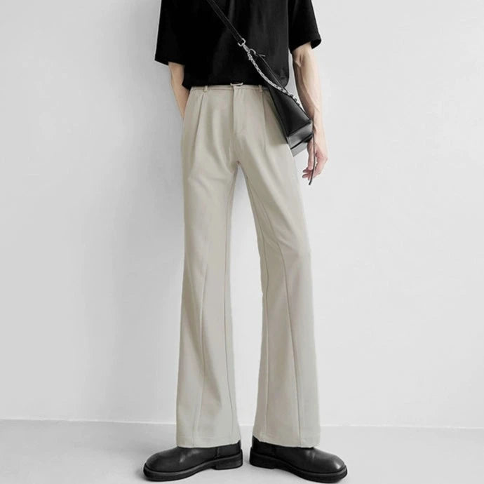 デザインタックフレアスラックス Ot4732