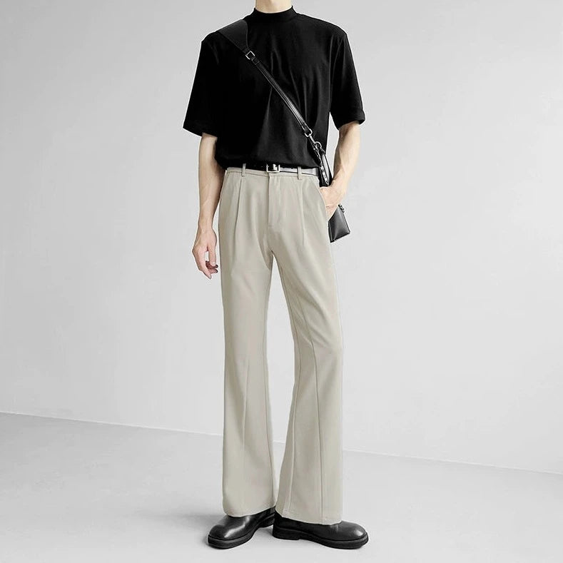 デザインタックフレアスラックス Ot4732