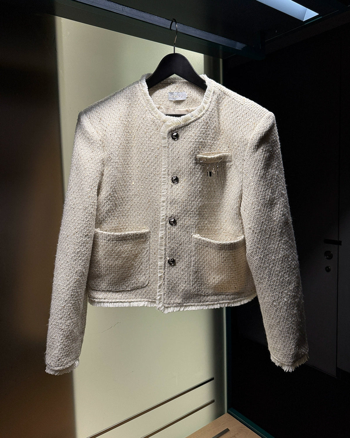 ラグジュアリーミックスツイードジャケット Ot30047