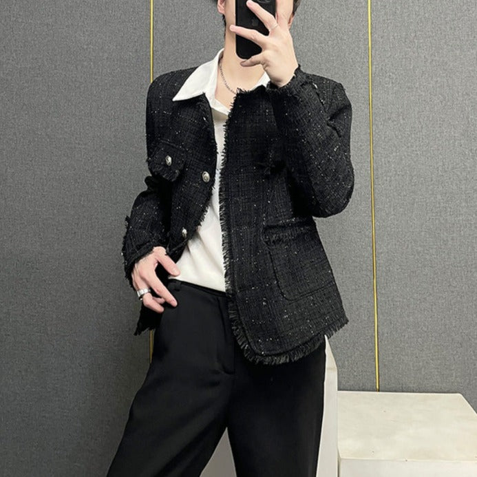 アイドルラグジュアリーツイードジャケット Ot4776