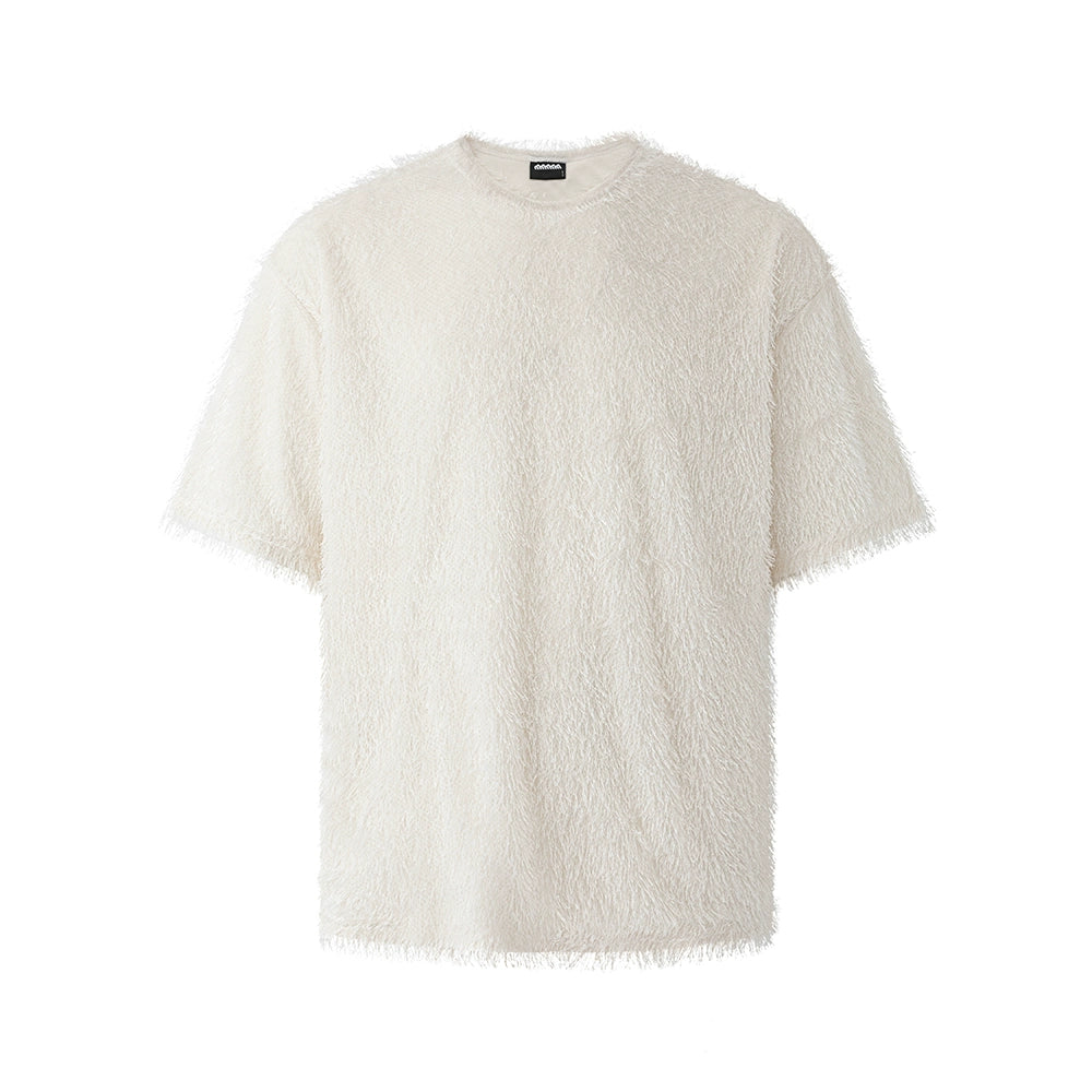 ラウンドネックモヘアTシャツ Ot20075