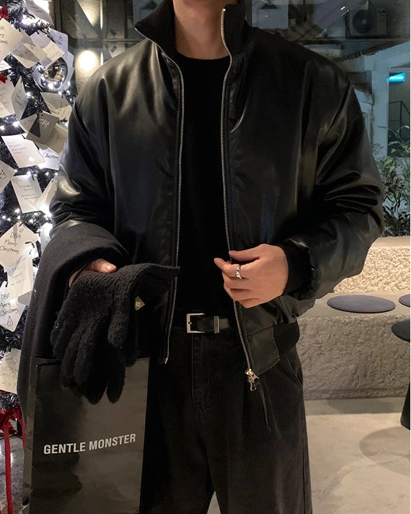 ショートPUレザージャケット Ot30042