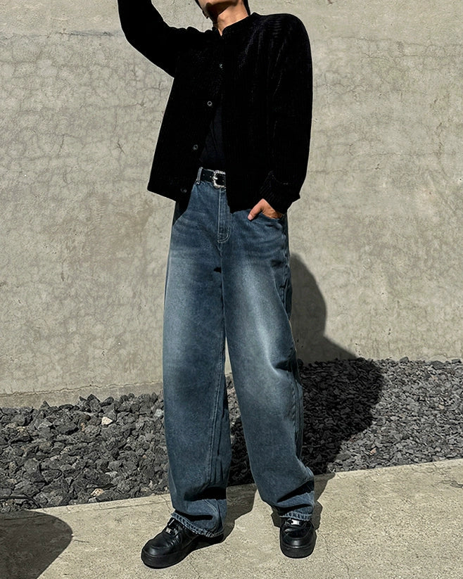 コリアンウォッシュブルーデニム Ot11727