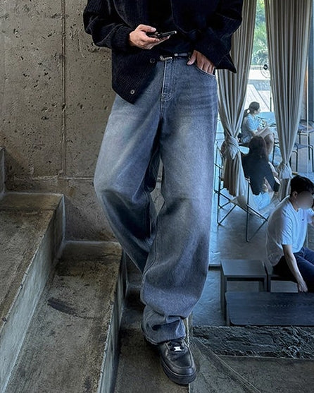 コリアンウォッシュブルーデニム Ot11727