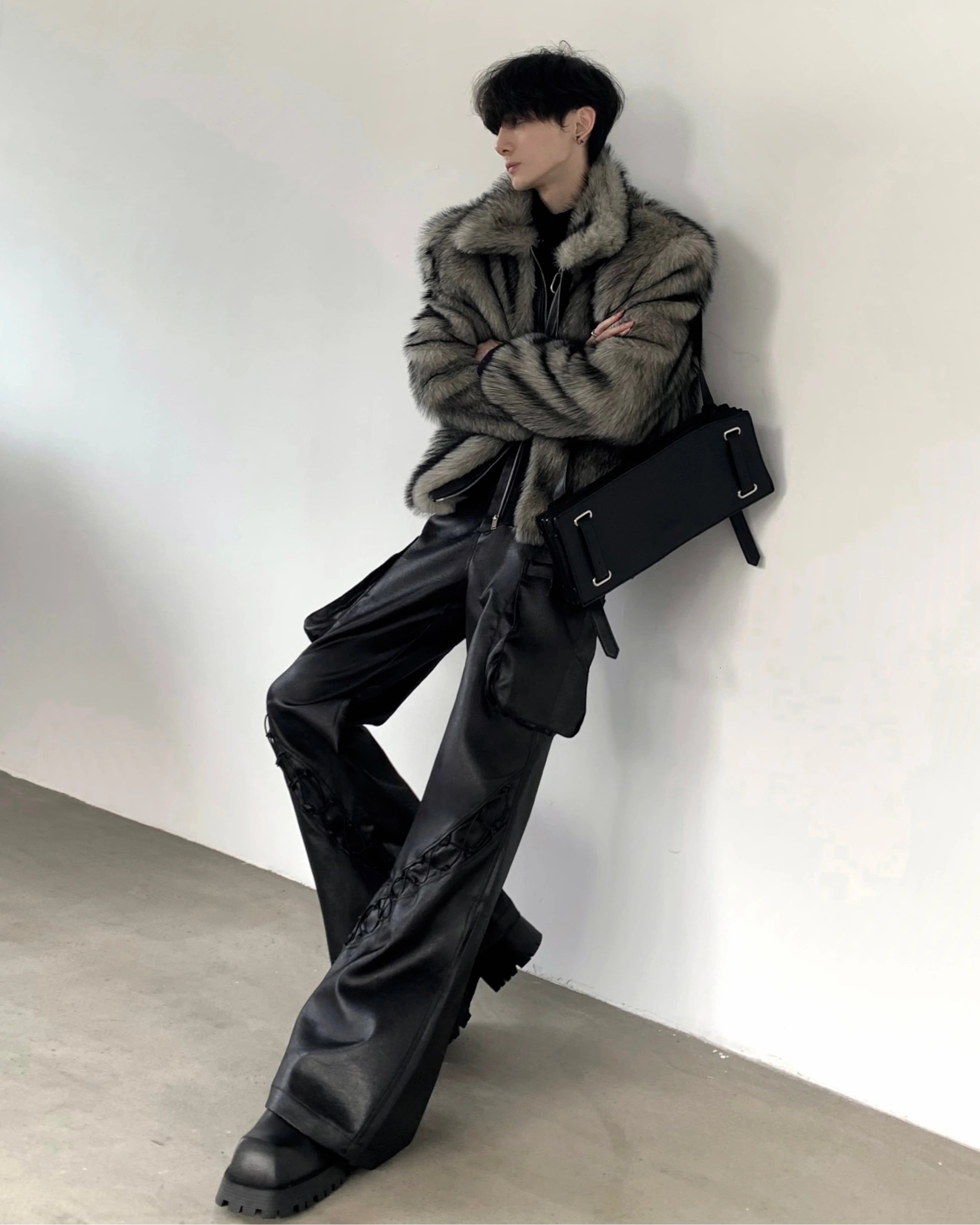 レトロファーショートジャケット Ot30036