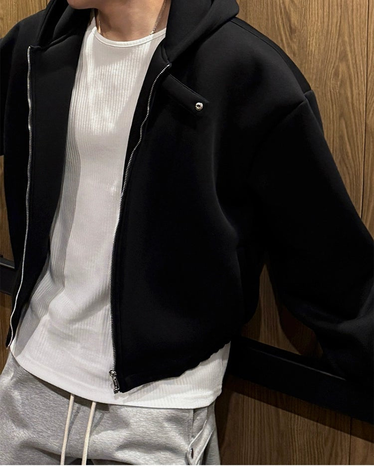 ショートスウェットパーカー Ot20121