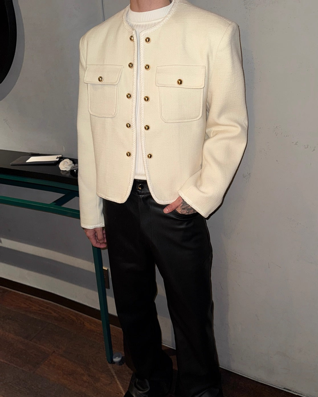 ゴールドショートジャケット Ot30045