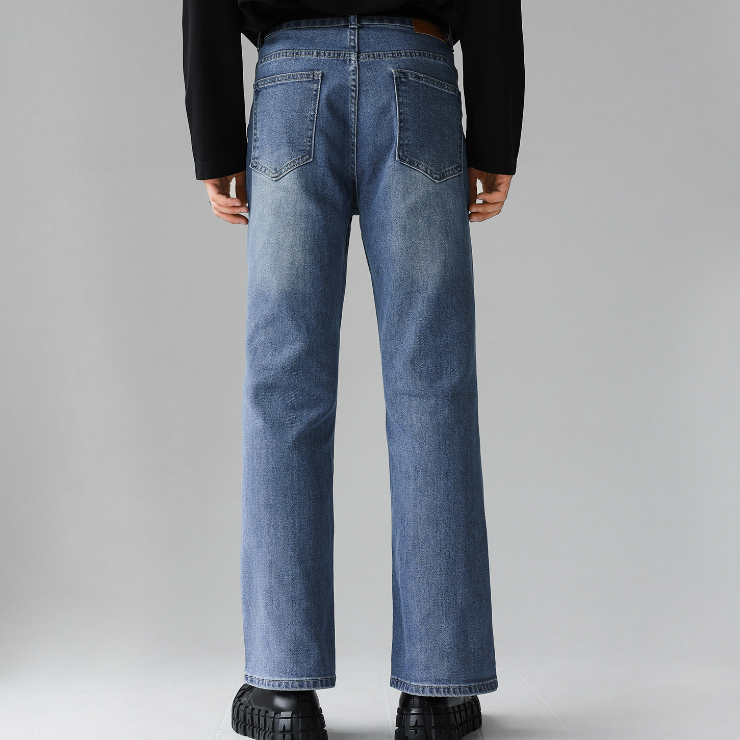 センタープレススリットデニム Ot2863