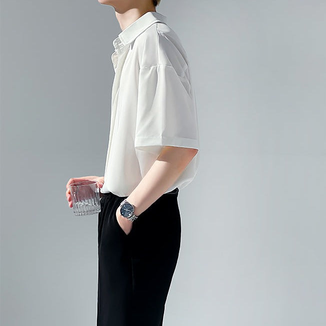 【再販売】シンプルシフォンサマーシャツ Ot20049