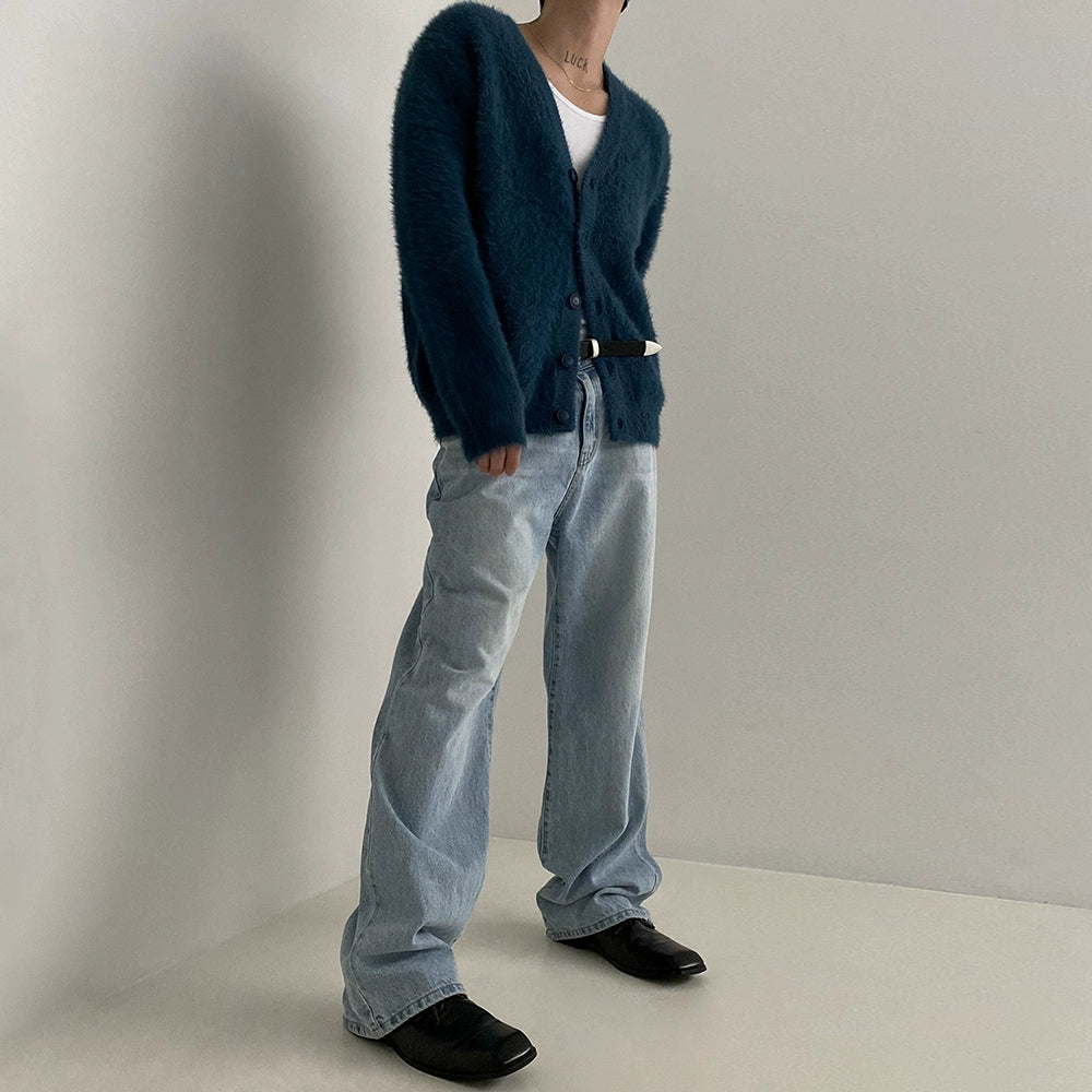 コリアンモヘアカーディガン Ot4553