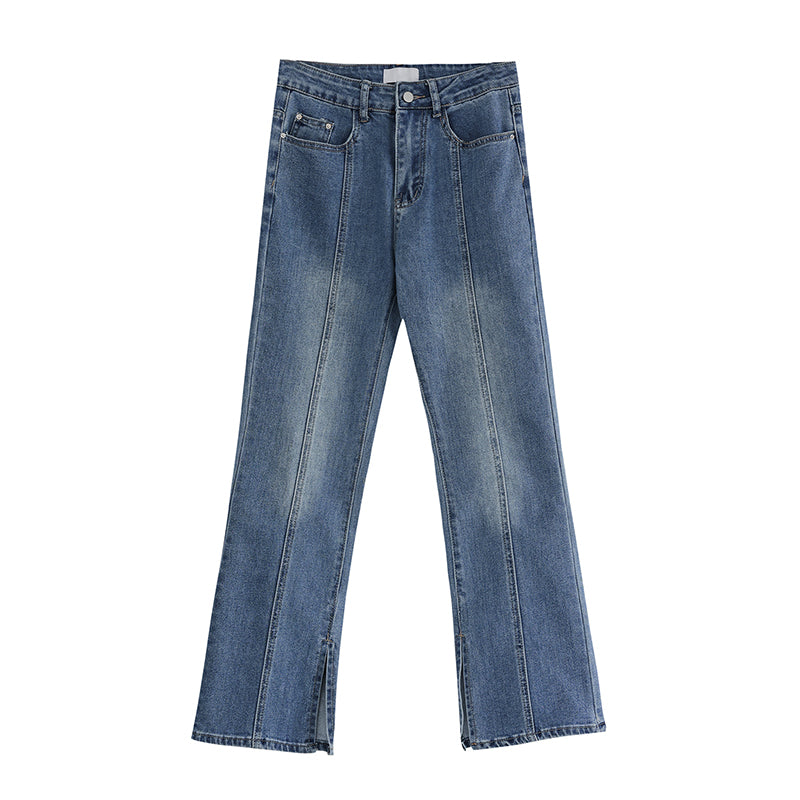 センタープレススリットデニム Ot2863