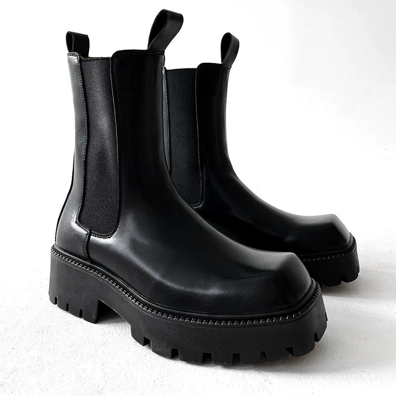 厚底サイドゴアブーツ Ot4556 厚底サイドゴアブーツ Ot4556