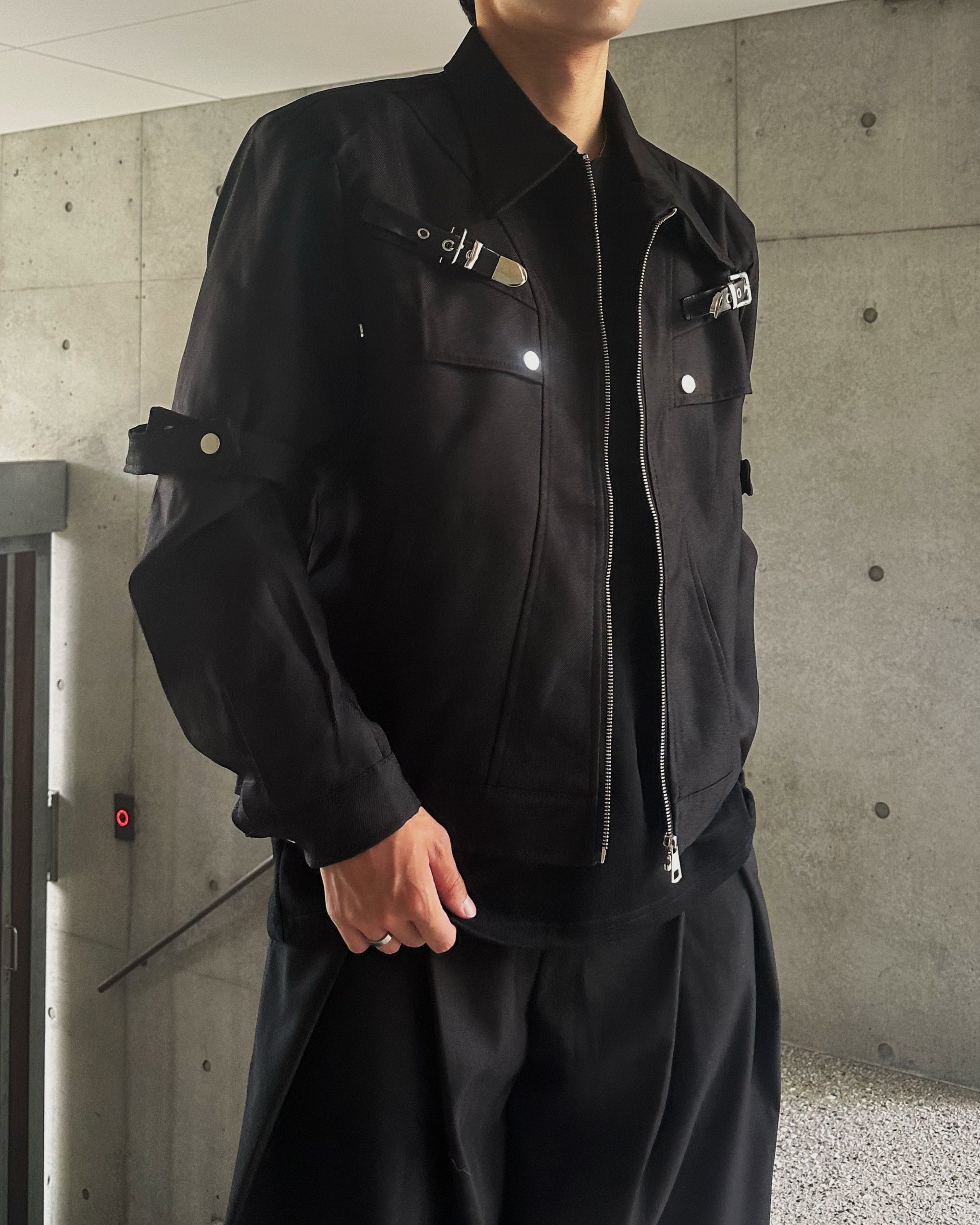 サイレントバックルジップジャケット Ot30025