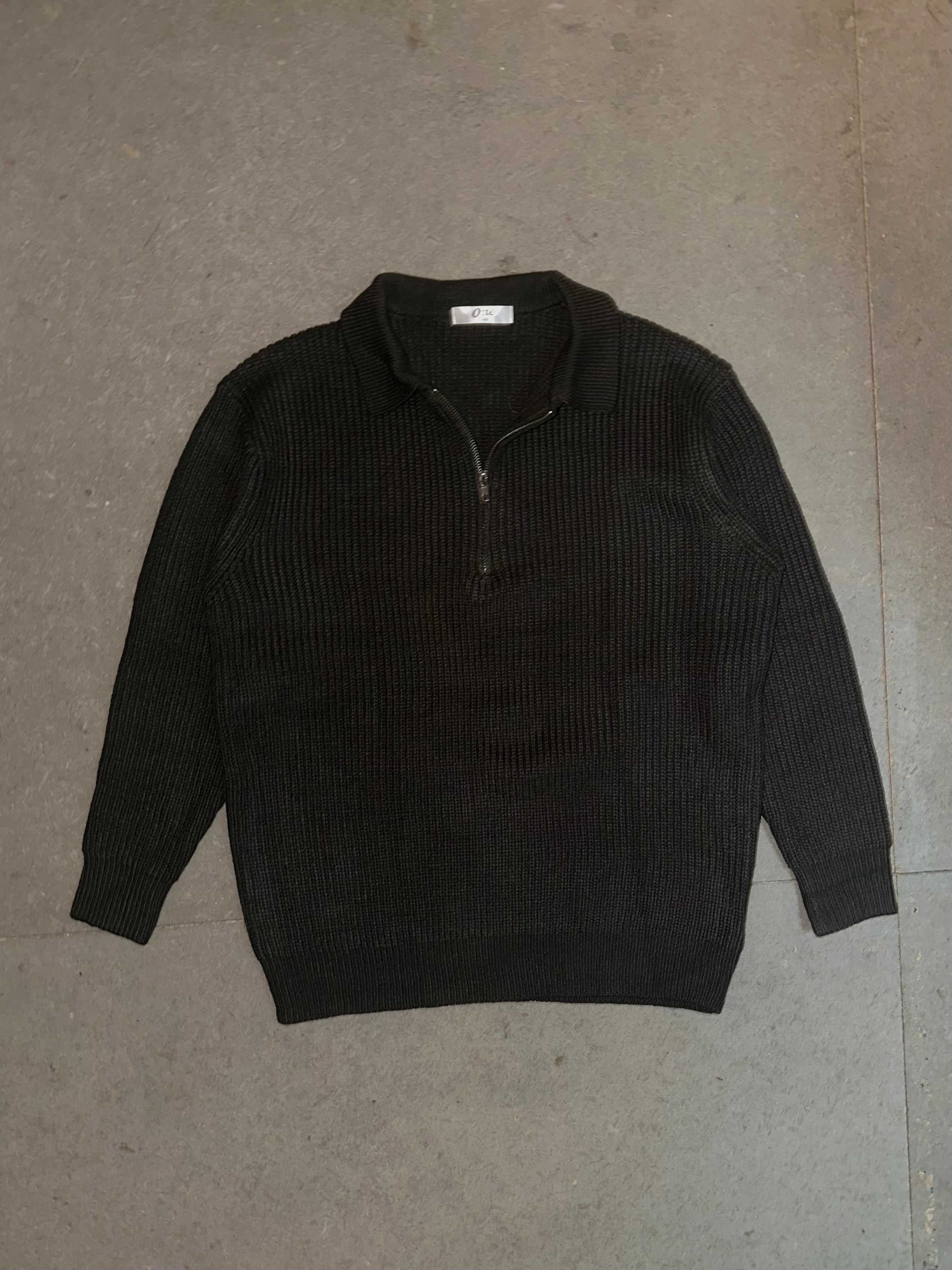 ハーフジップセーター Ot20093