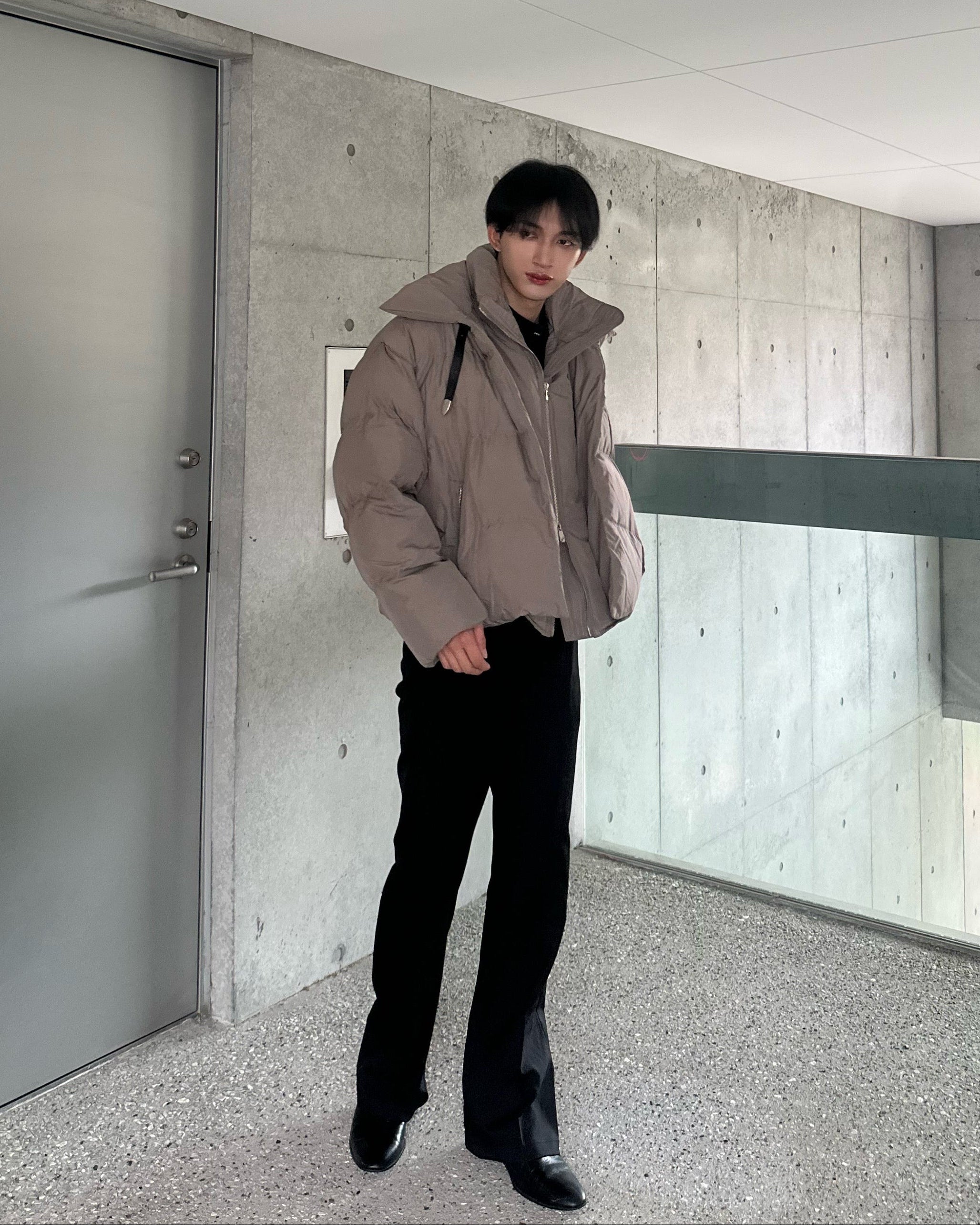 ネックストラップダウンジャケット Ot30031