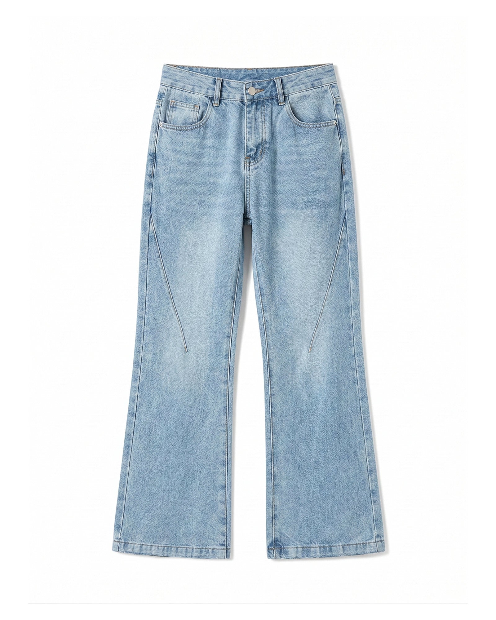 【Swag】【OPIUM】RYE CHASIN シルバーコーティングフレアデニム RYE CHASIN Studs Denim Pants – SELFISH