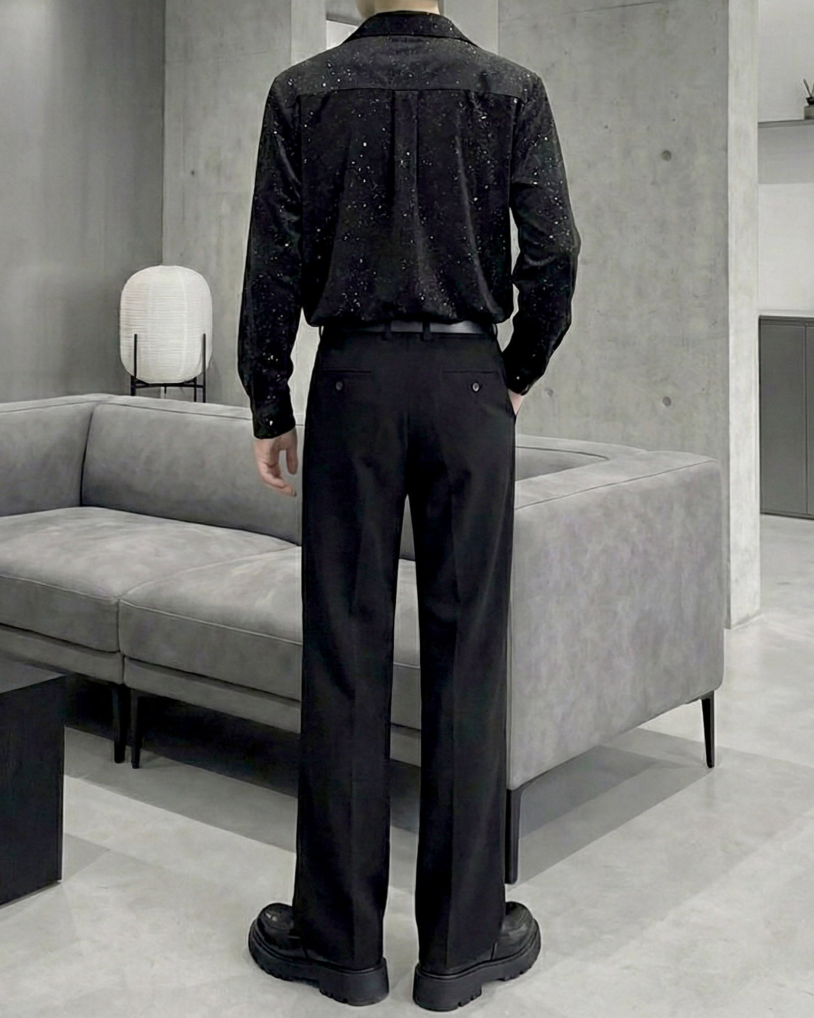 スパークルオープンカラーシャツ Ot20130