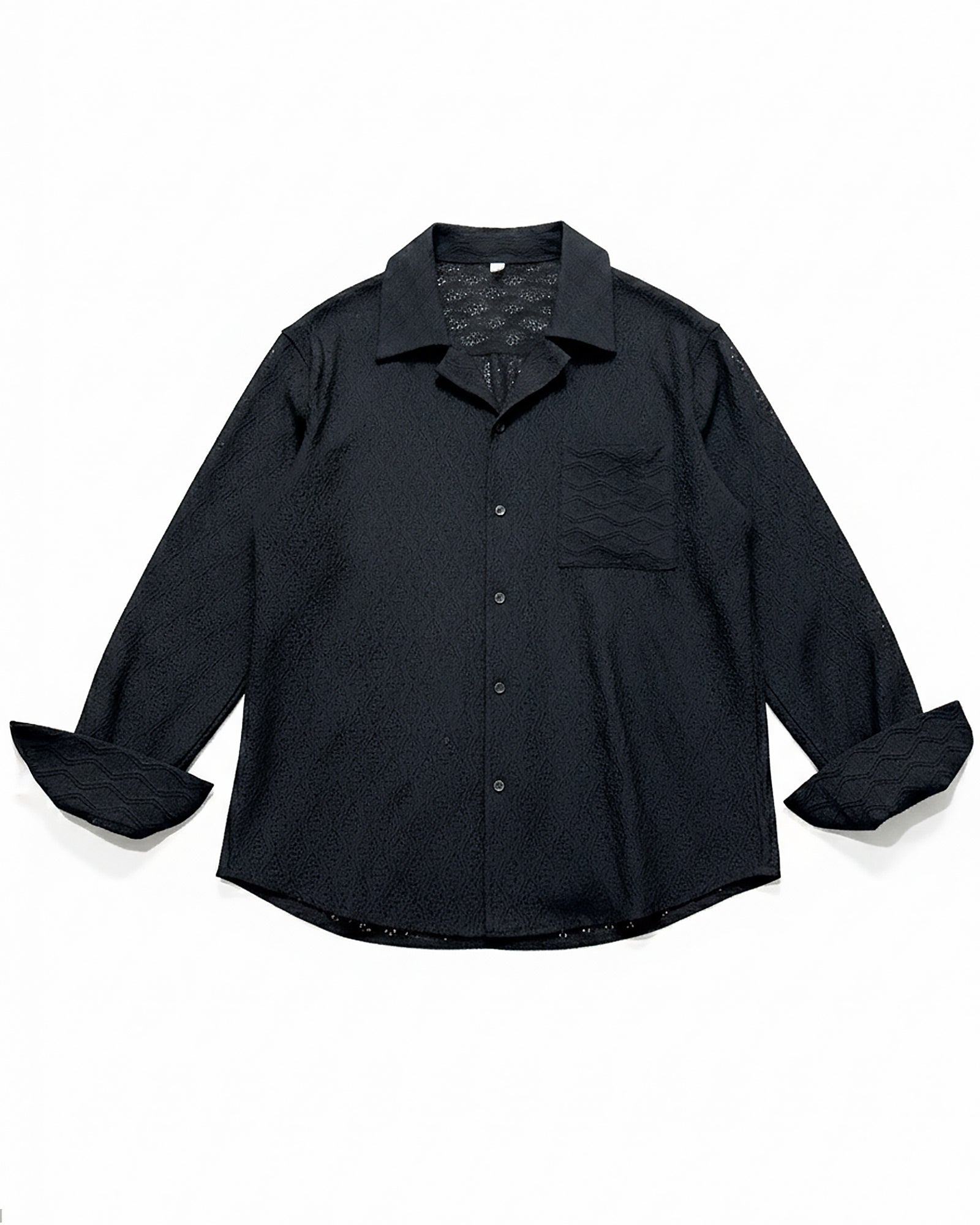 シアーメッシュモードシャツ Ot20131