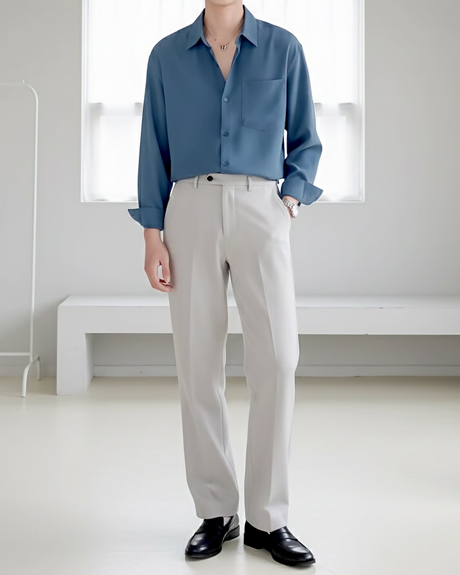 エッセンシャルベーシックシャツ Ot20140