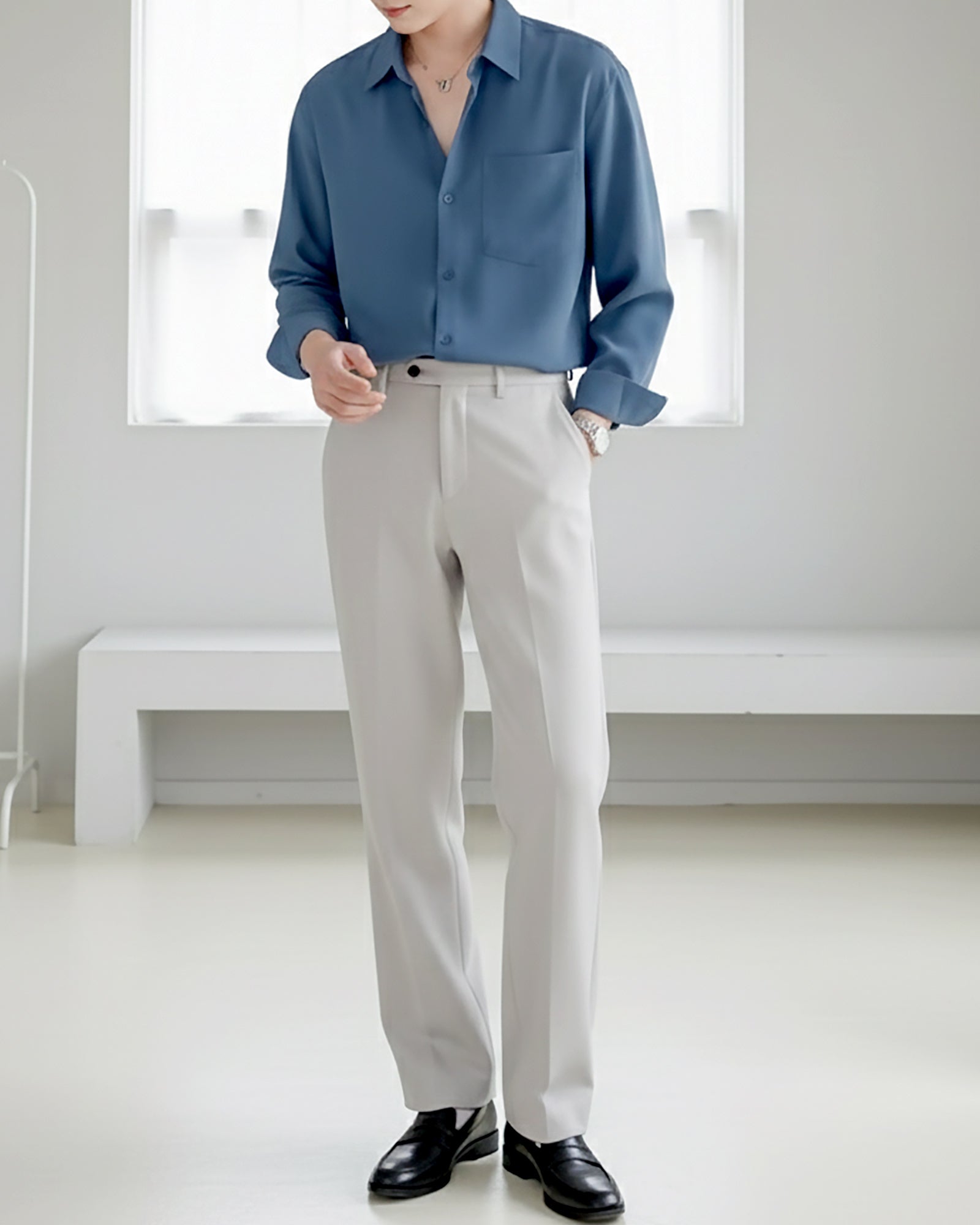 エッセンシャルベーシックシャツ Ot20140