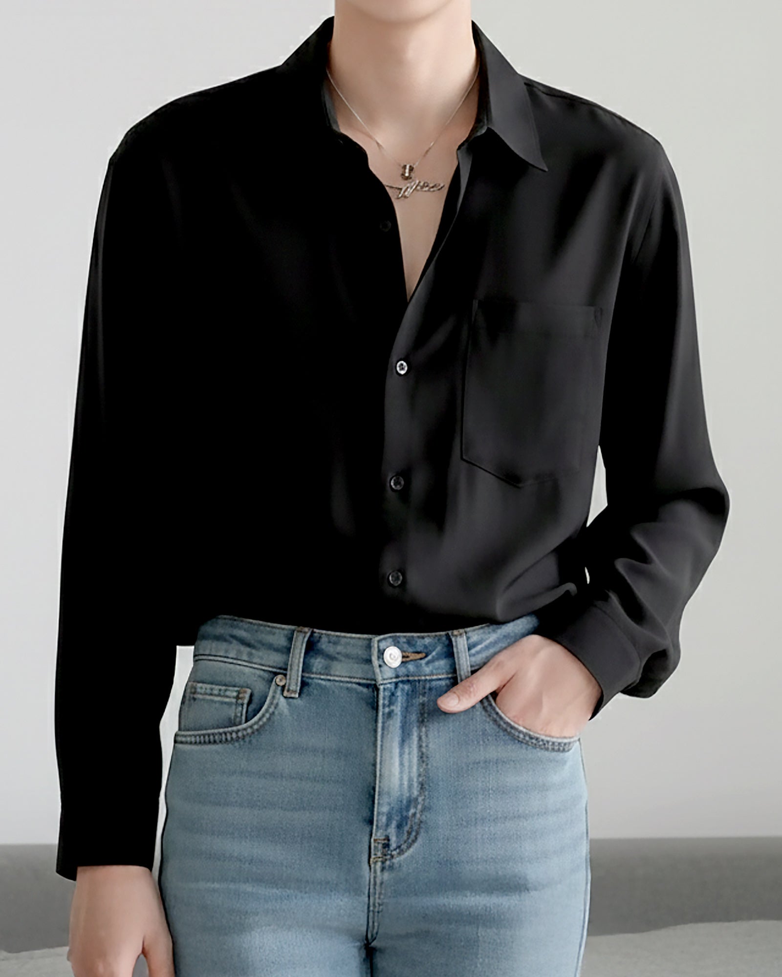 エッセンシャルベーシックシャツ Ot20140