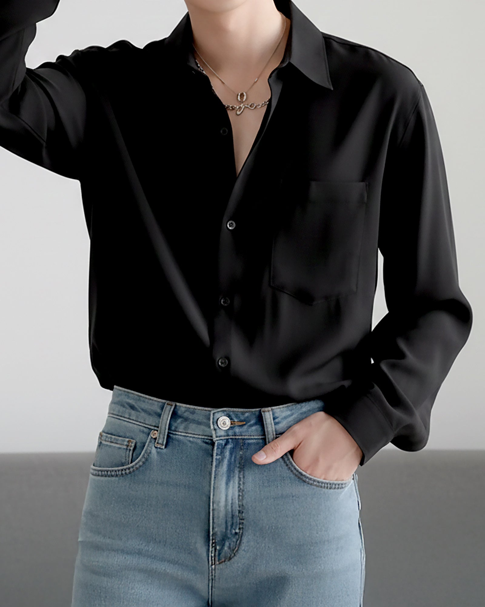 エッセンシャルベーシックシャツ Ot20140