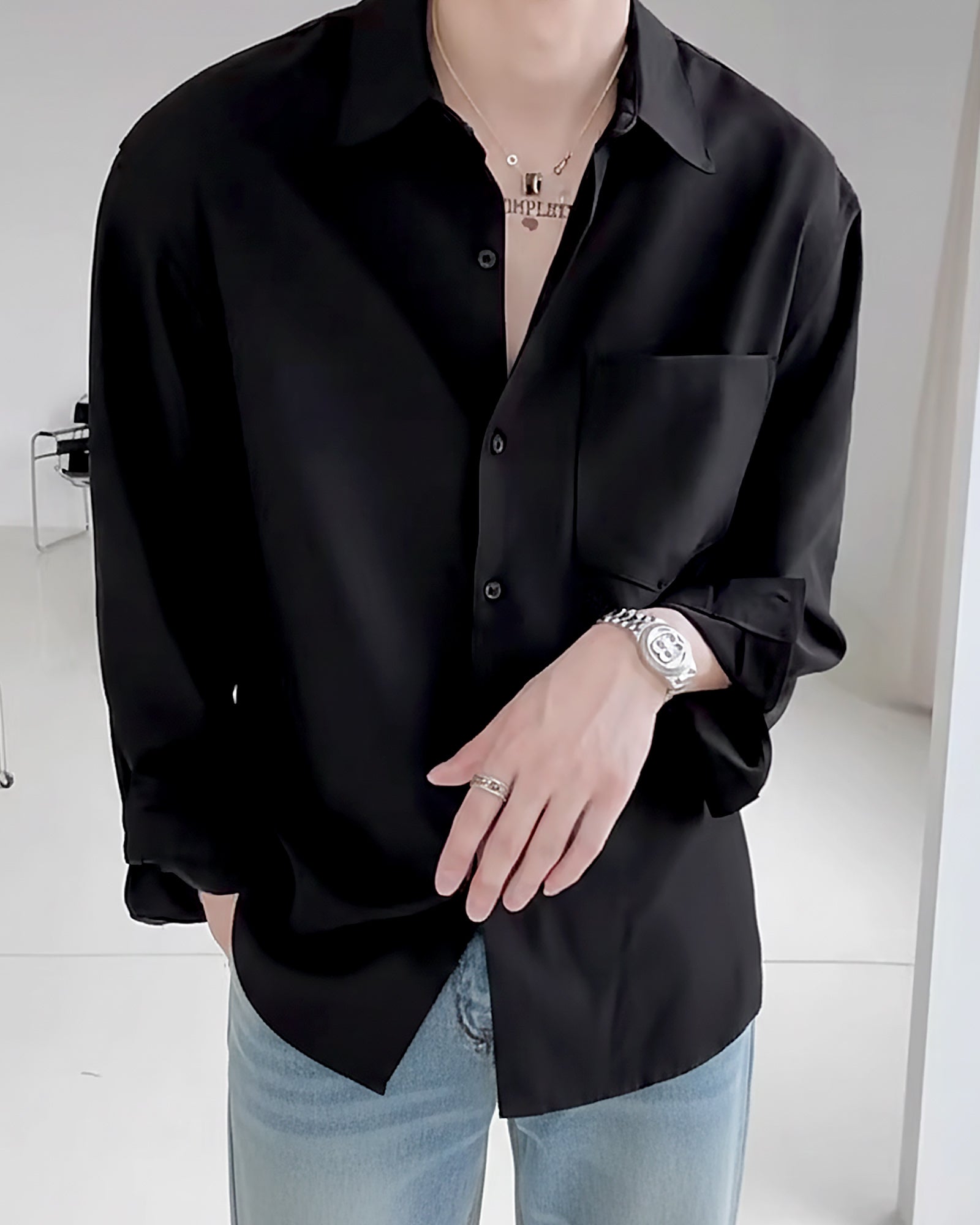 エッセンシャルベーシックシャツ Ot20140