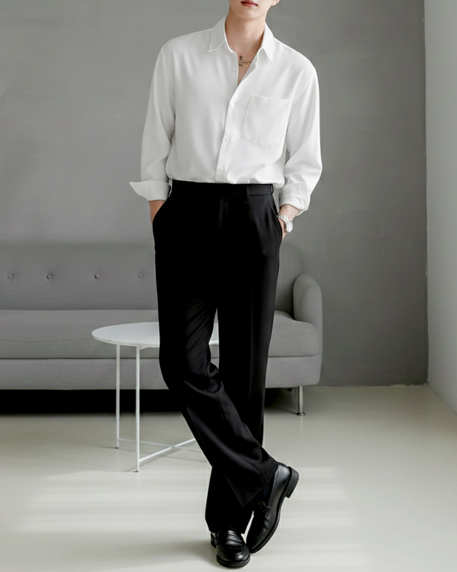 エッセンシャルベーシックシャツ Ot20140