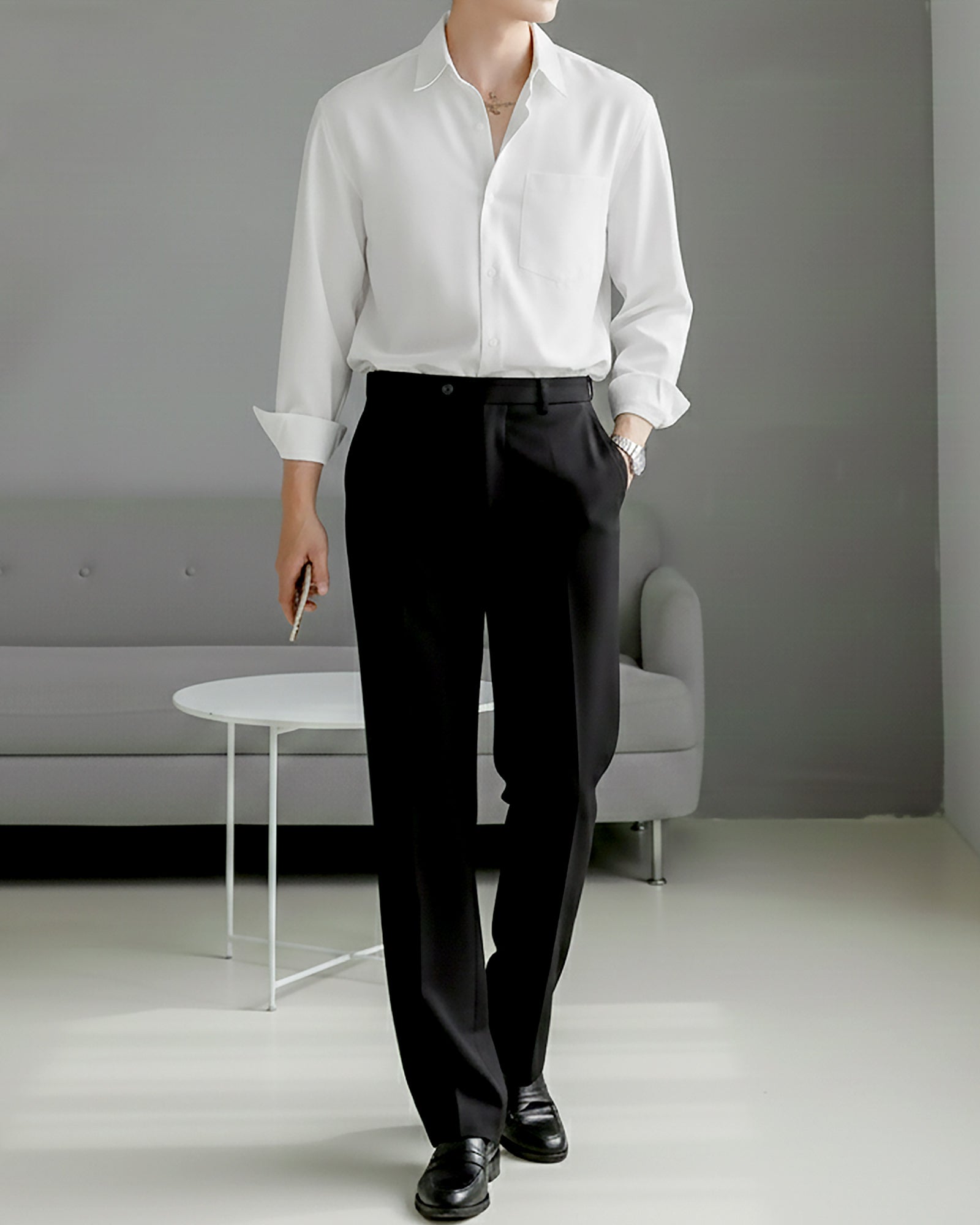 エッセンシャルベーシックシャツ Ot20140