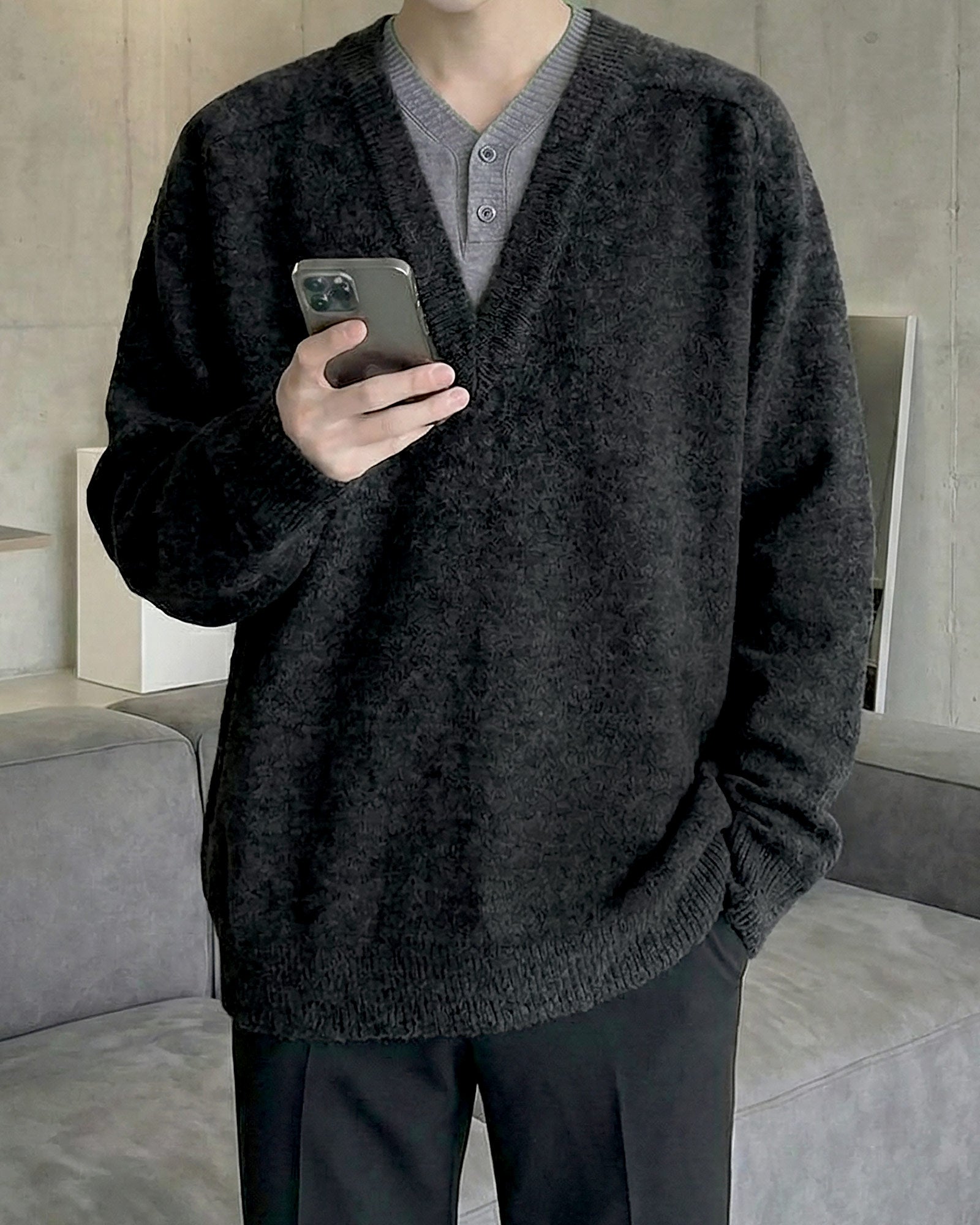 クラシックレイヤードニット Ot20146