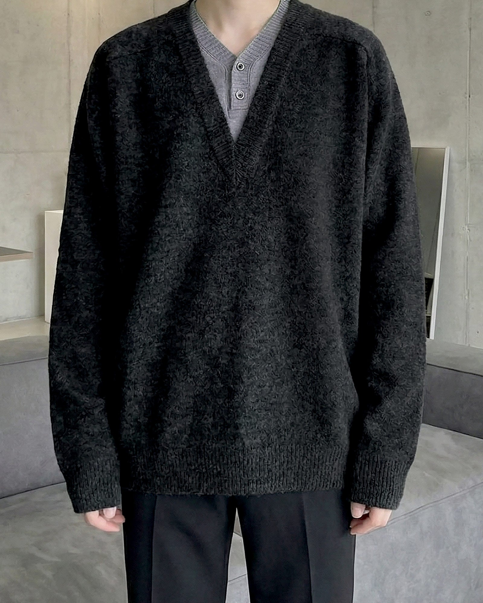 クラシックレイヤードニット Ot20146