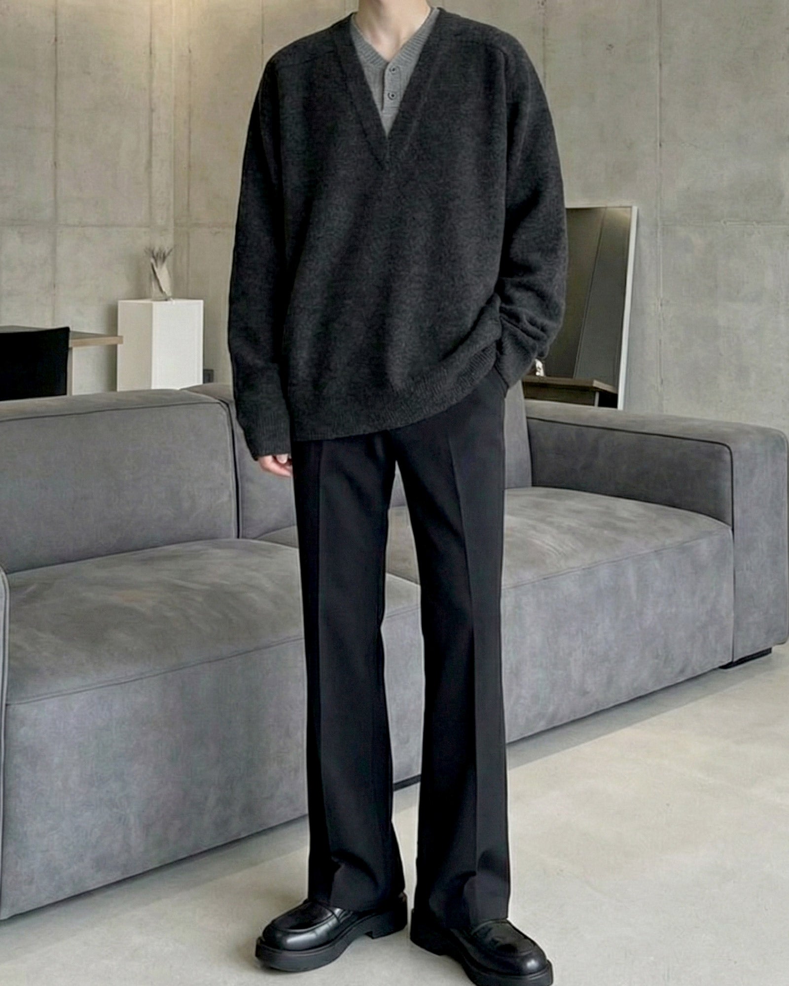 クラシックレイヤードニット Ot20146