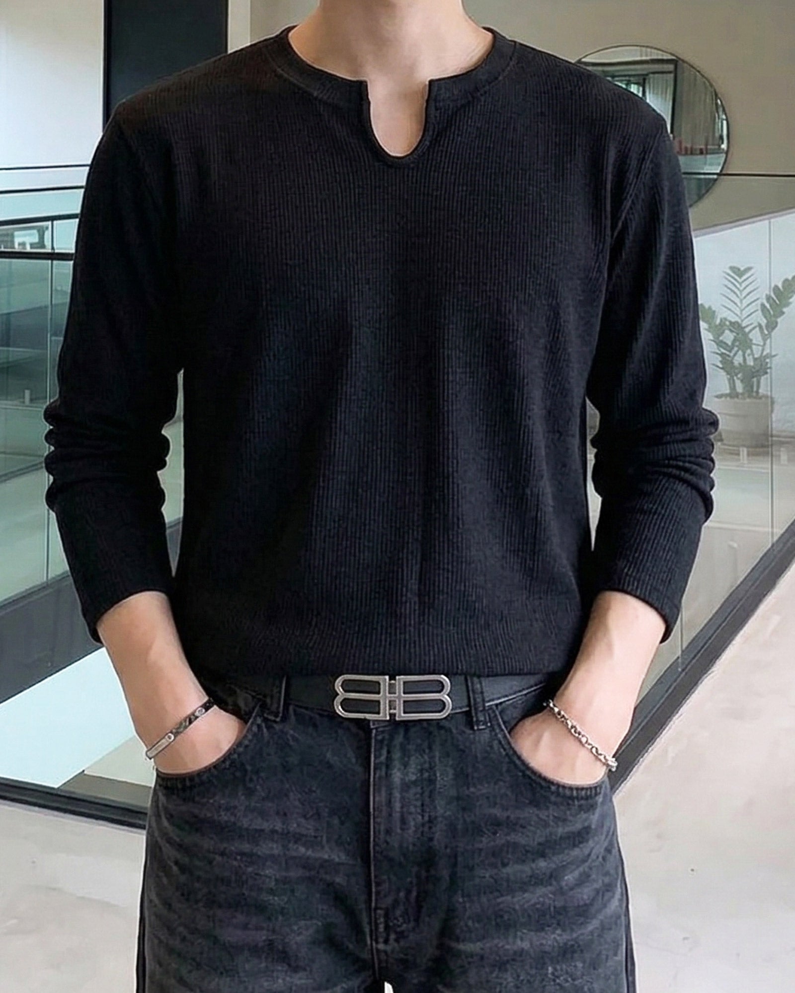 キーネックデザイントップス Ot20157