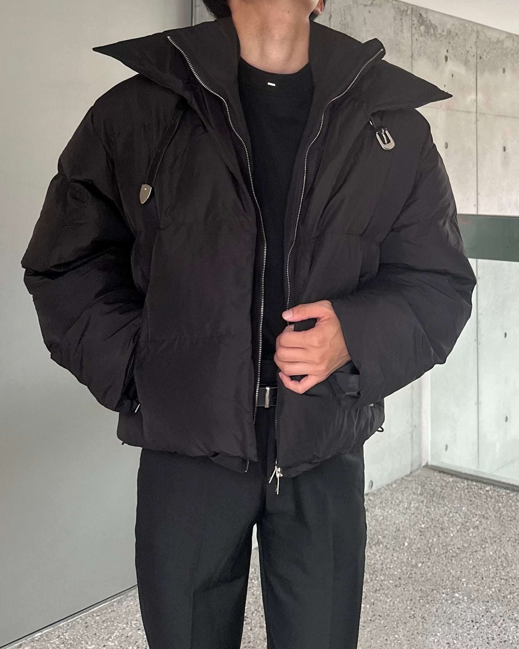 ネックストラップダウンジャケット Ot30031