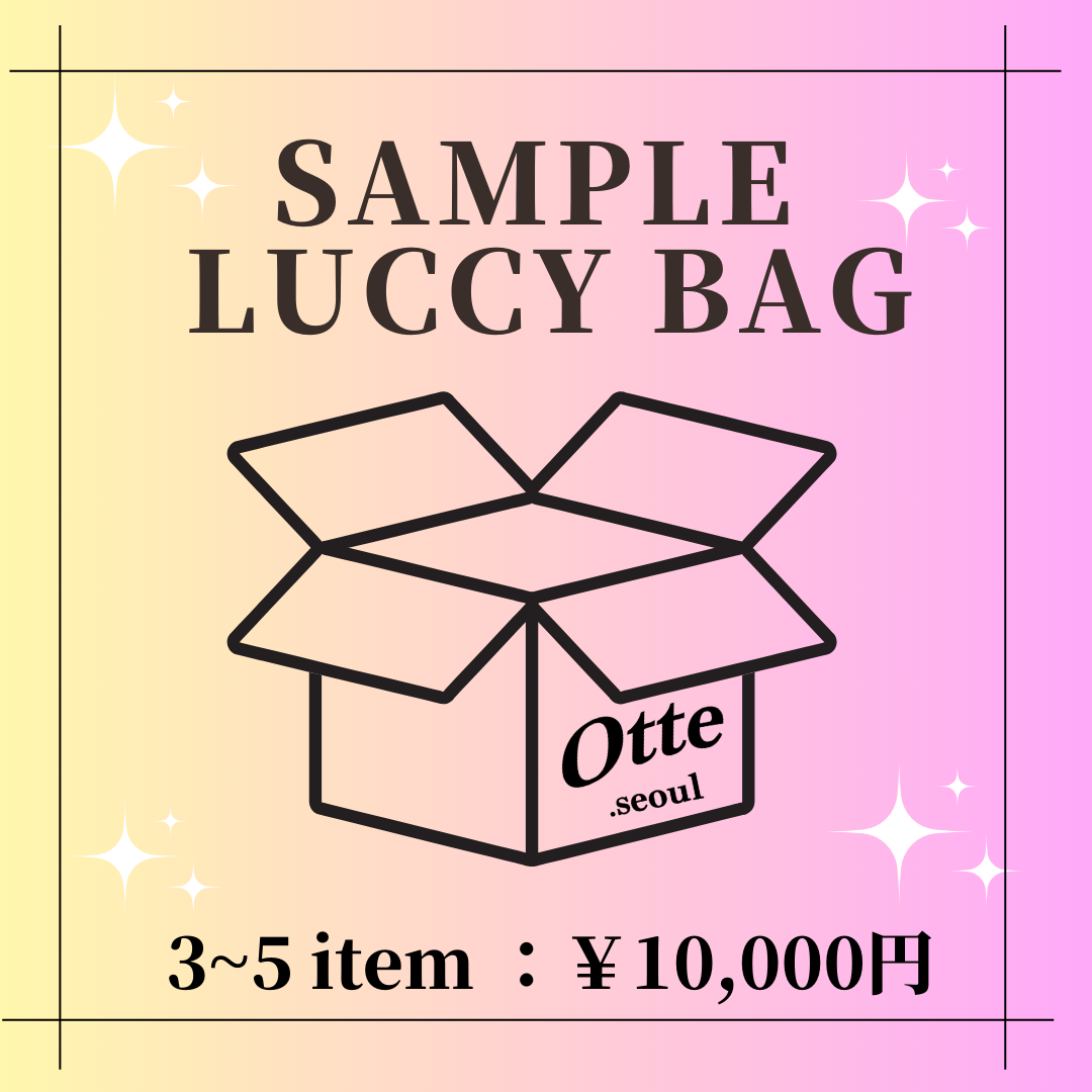 【1着3000円でゲット🇰🇷】SAMPLE LUCCY BAG