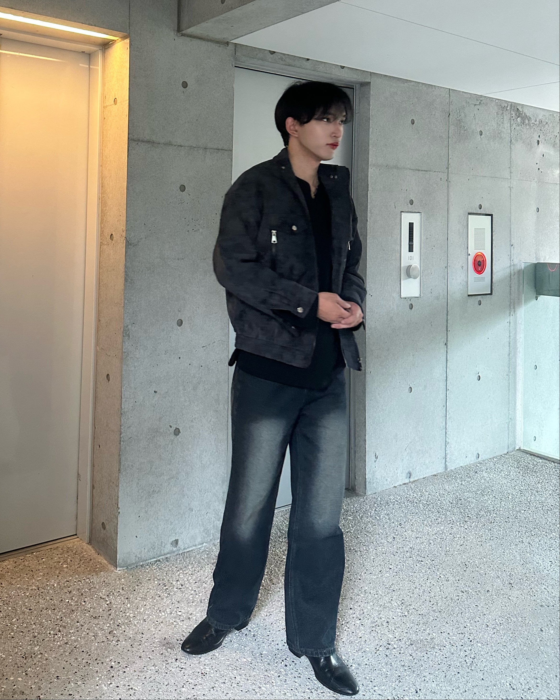 シャドウレザージャケット Ot30027