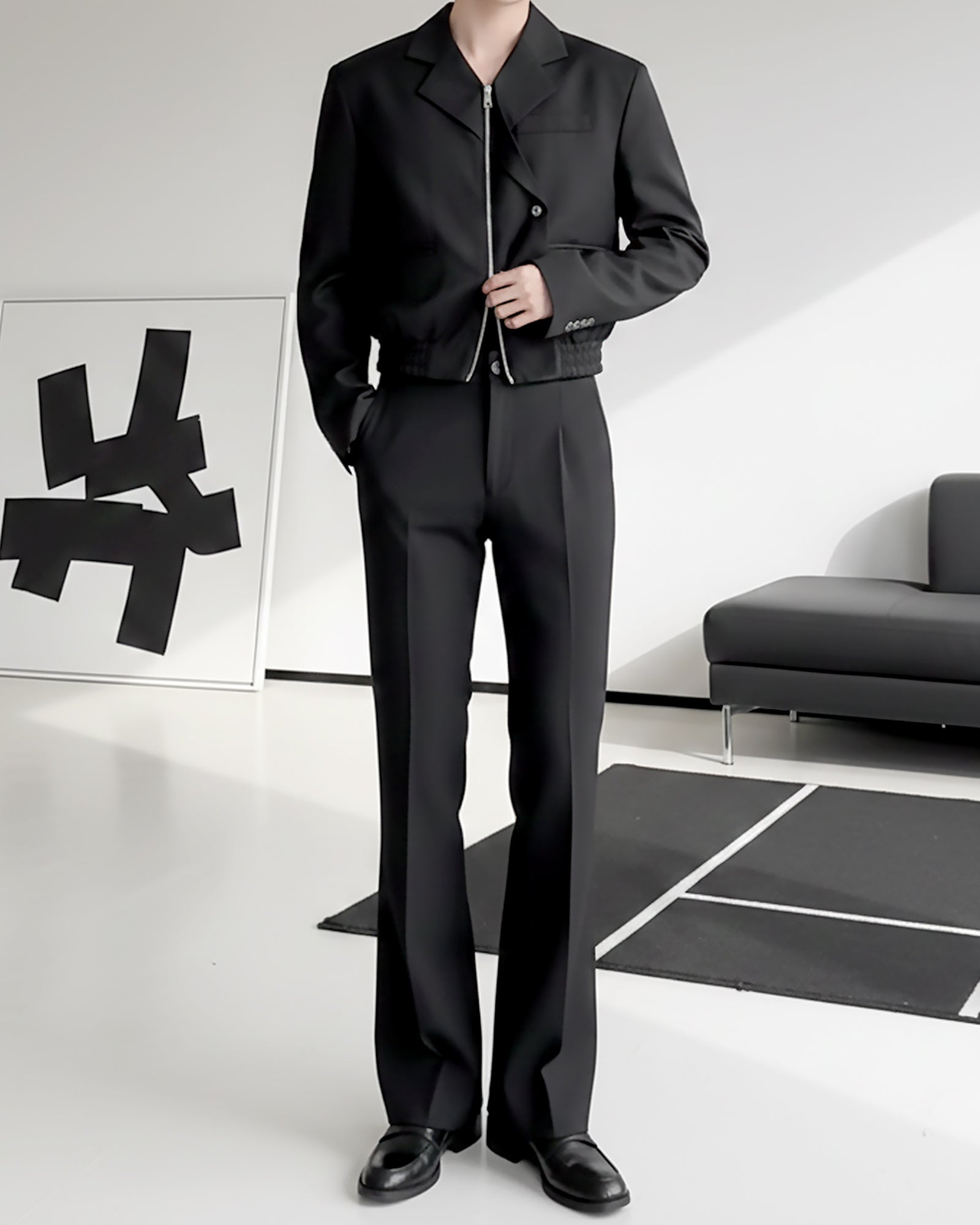 モードラインテーラードジップジャケット Ot30053