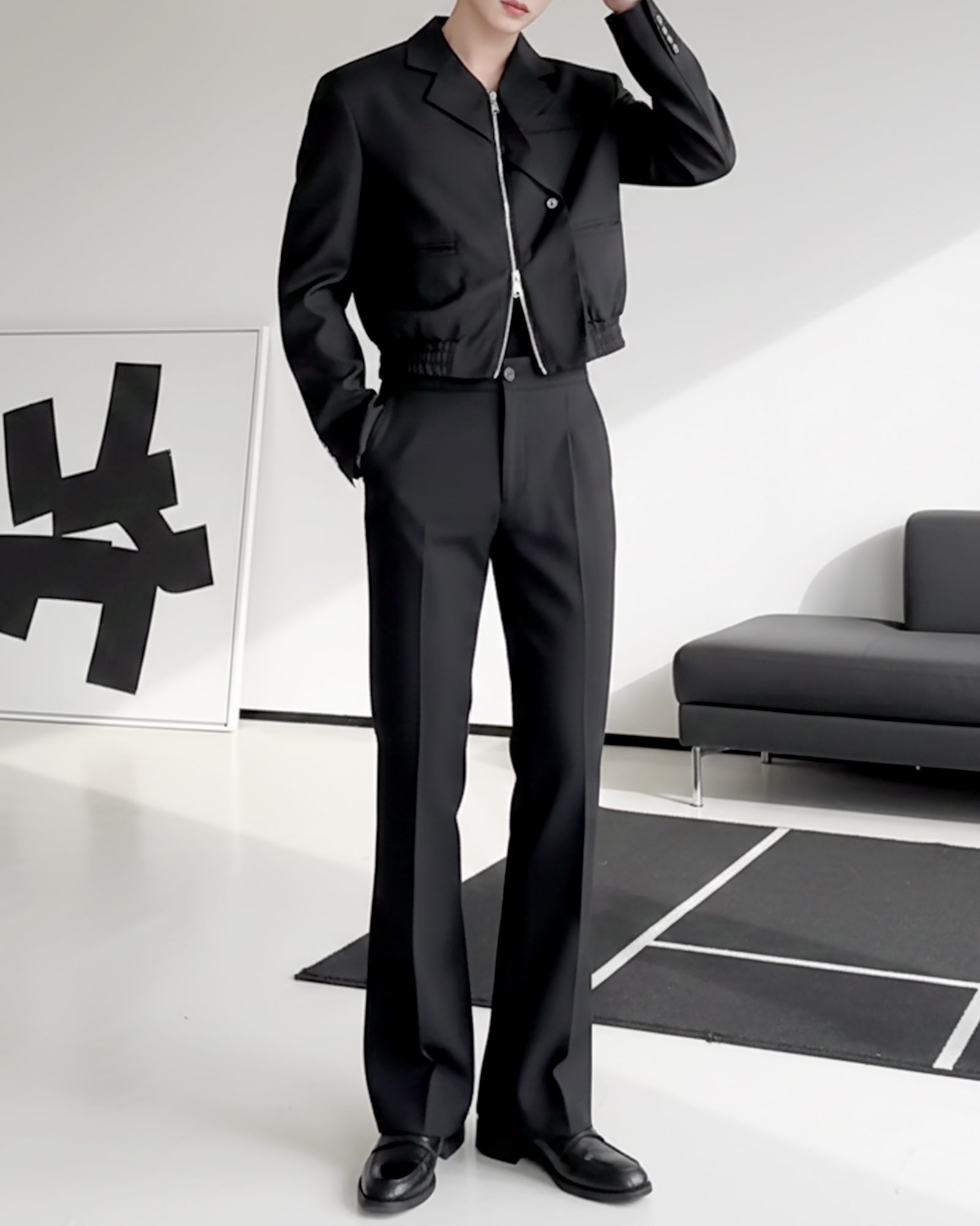 モードラインテーラードジップジャケット Ot30053