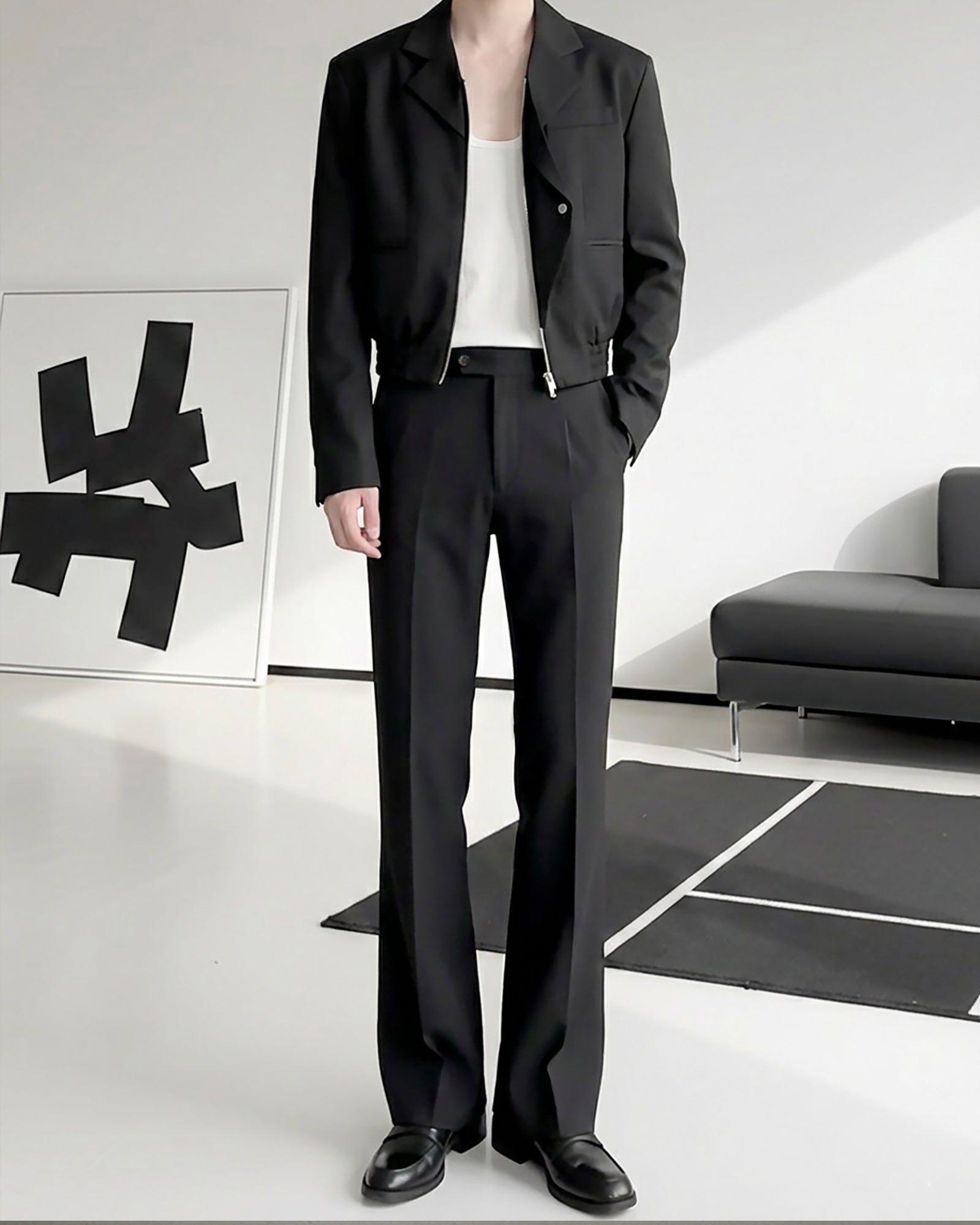 モードラインテーラードジップジャケット Ot30053