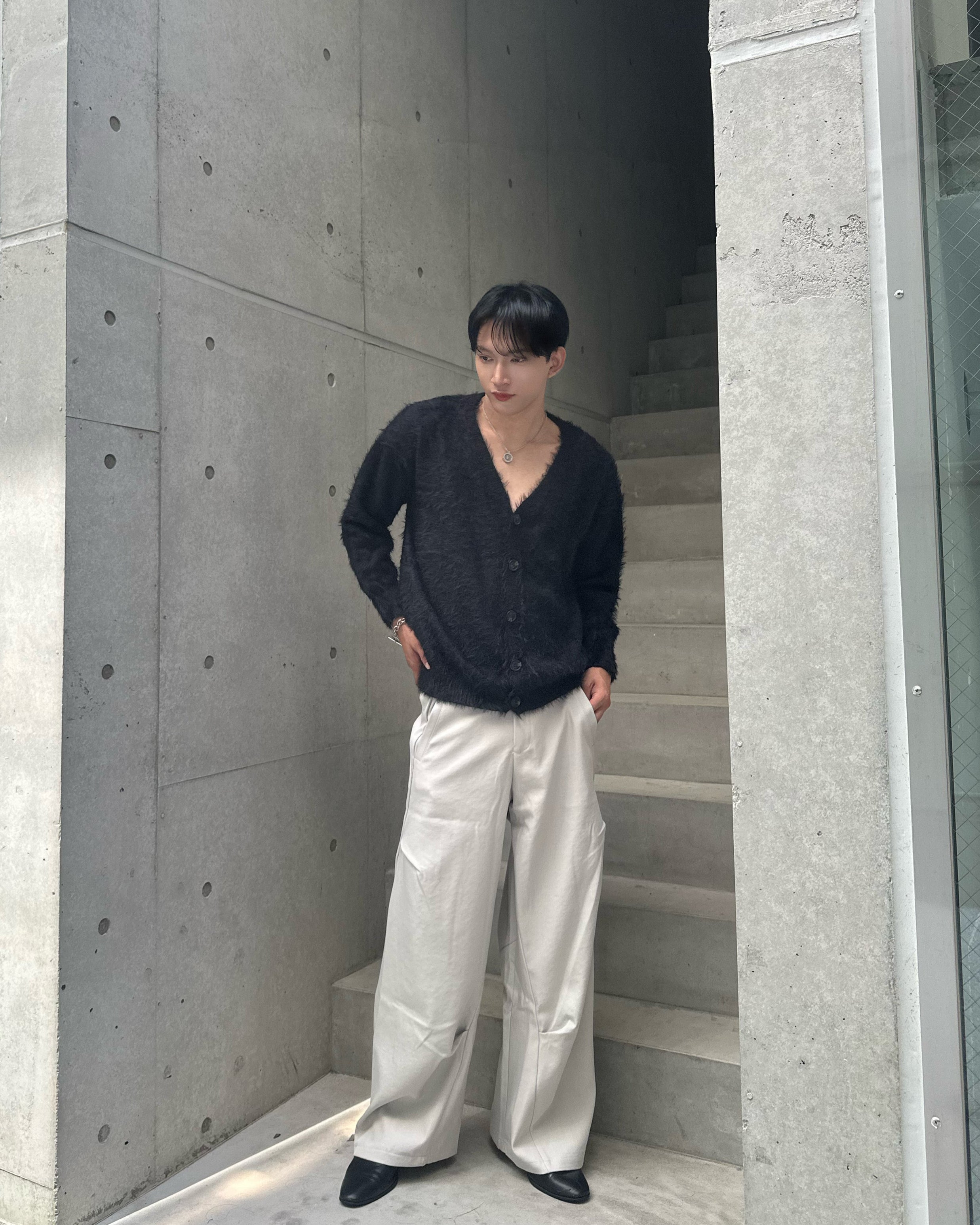 ロングバレルシルエットパンツ Ot11719