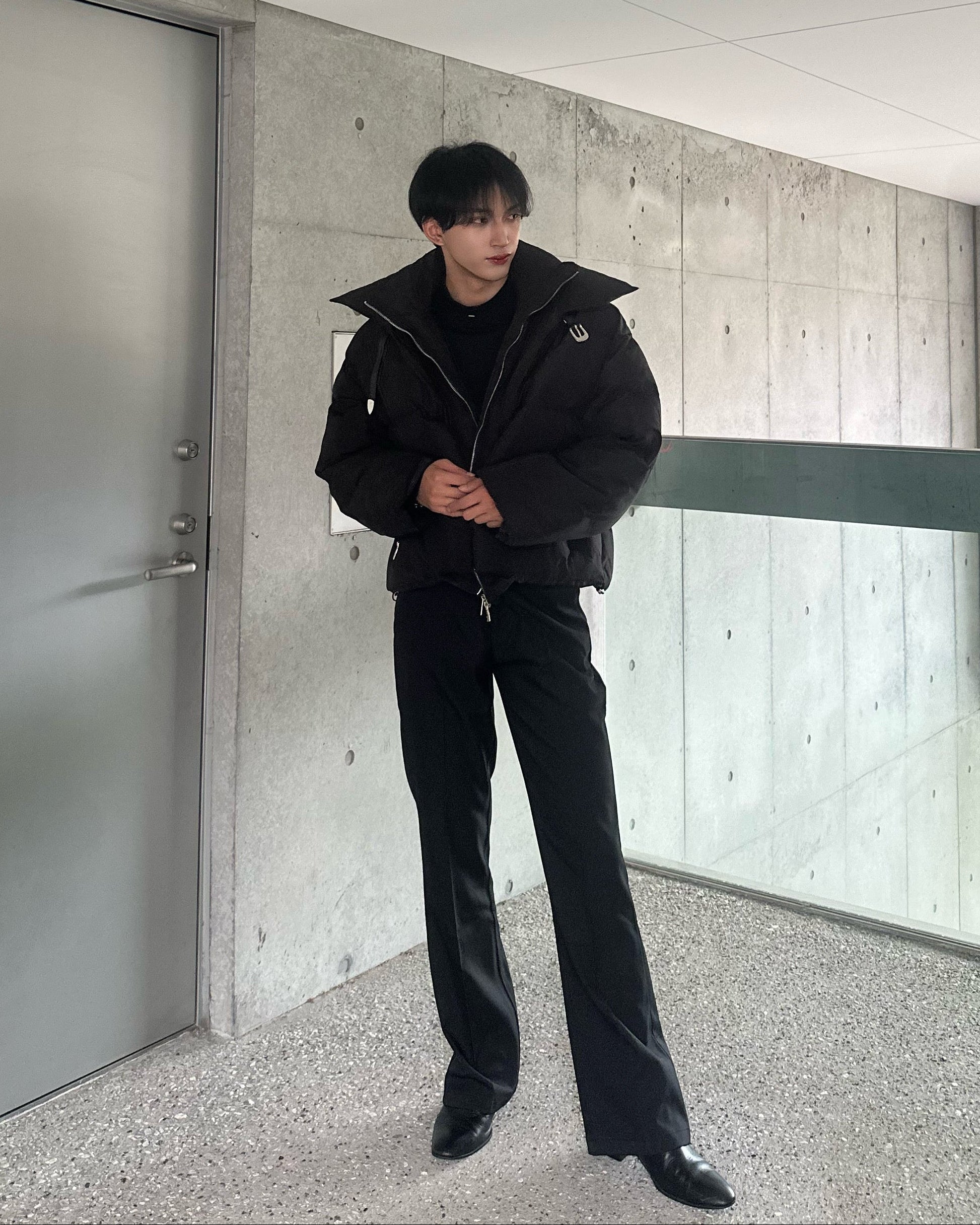 ネックストラップダウンジャケット Ot30031