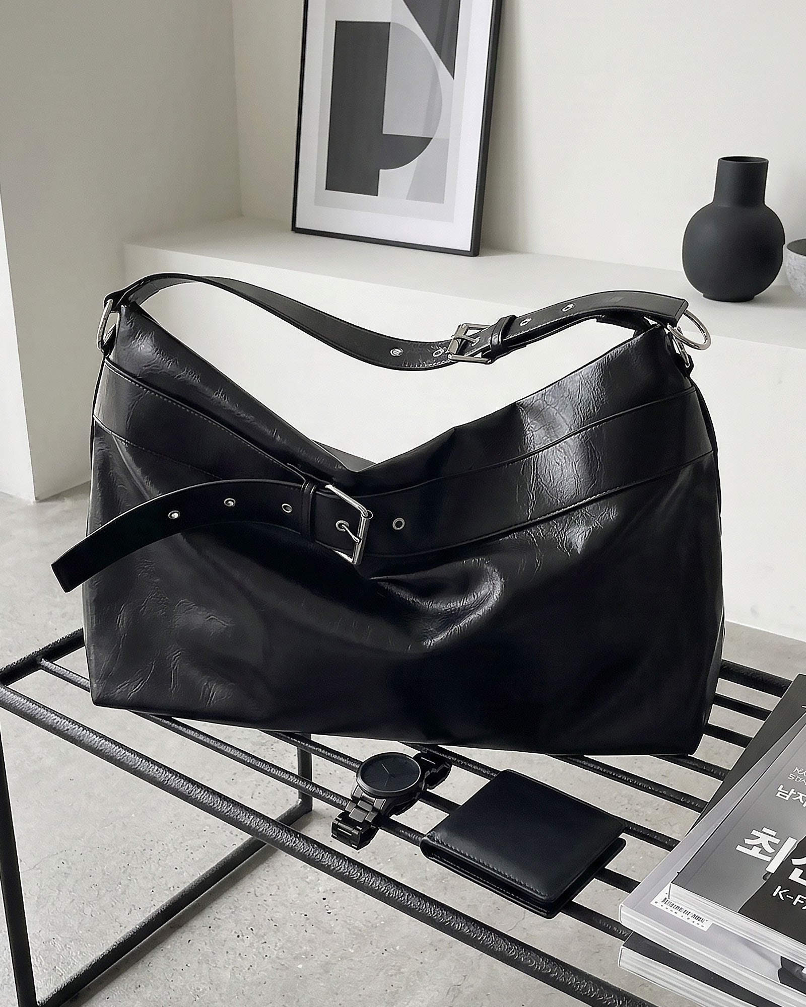 コリアンフロントベルトバッグ Ot40007