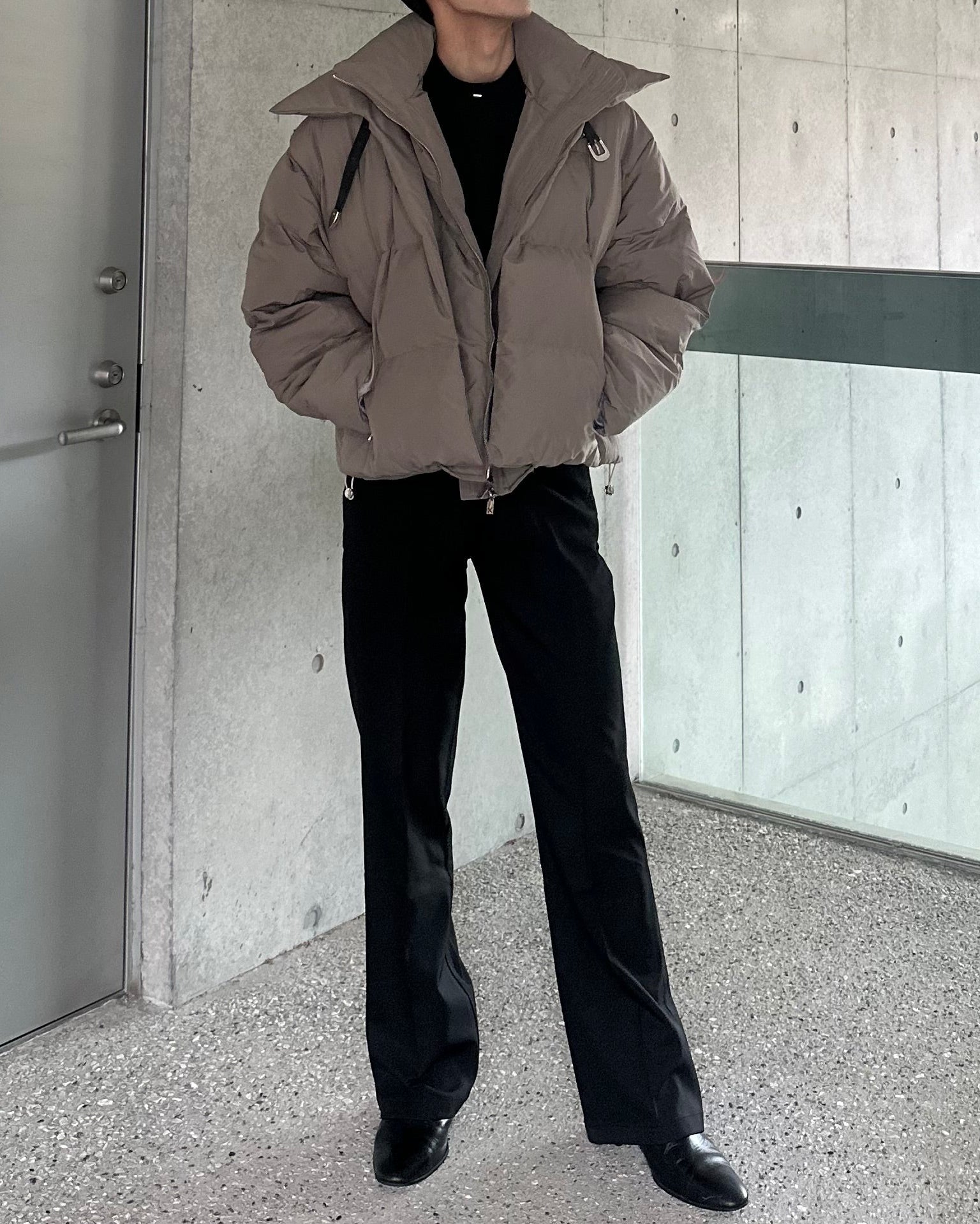 ネックストラップダウンジャケット Ot30031