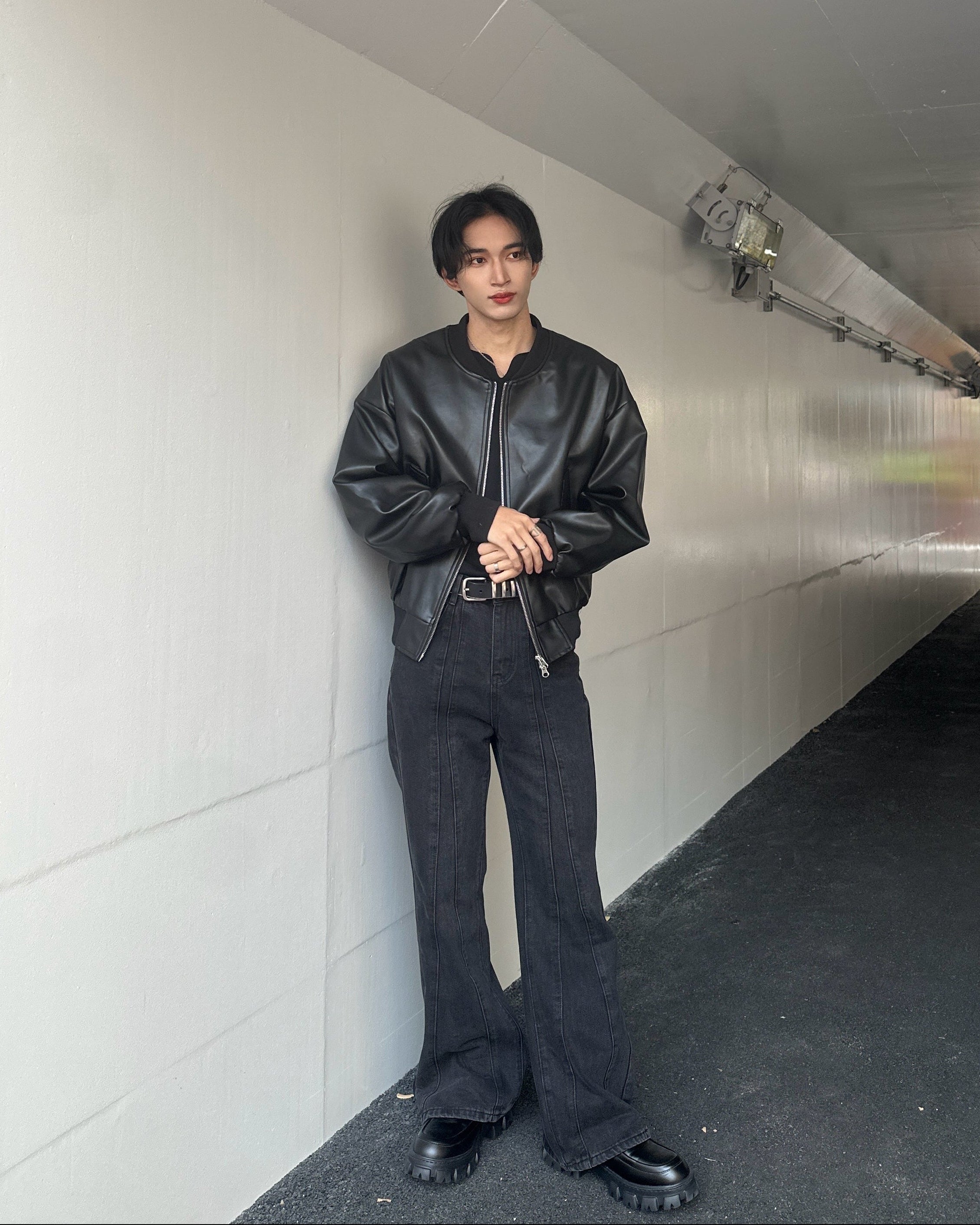 クールショートレザージャケット Ot30038